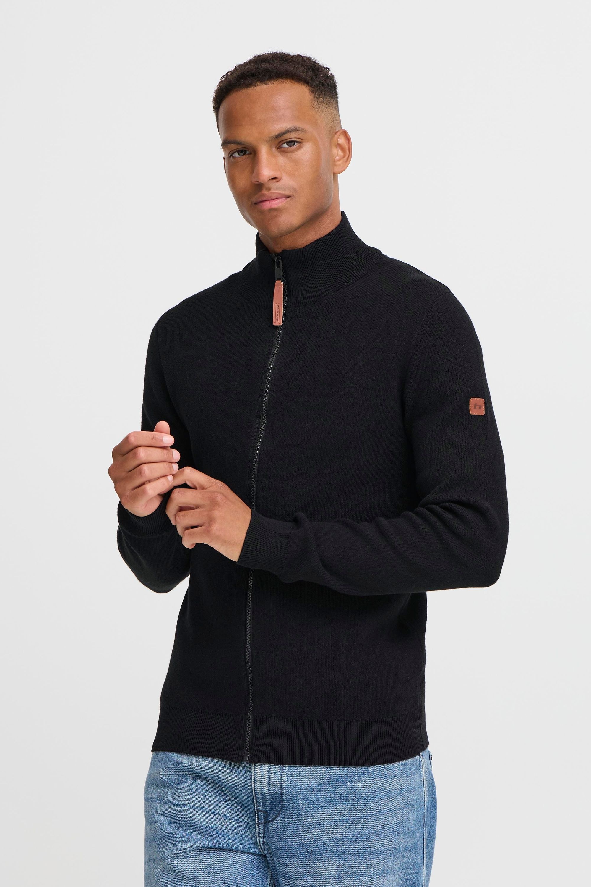 Blend Strickjacke "BHMFINDUS" Stilvolle Strickjacke mit Reißverschluss günstig online kaufen