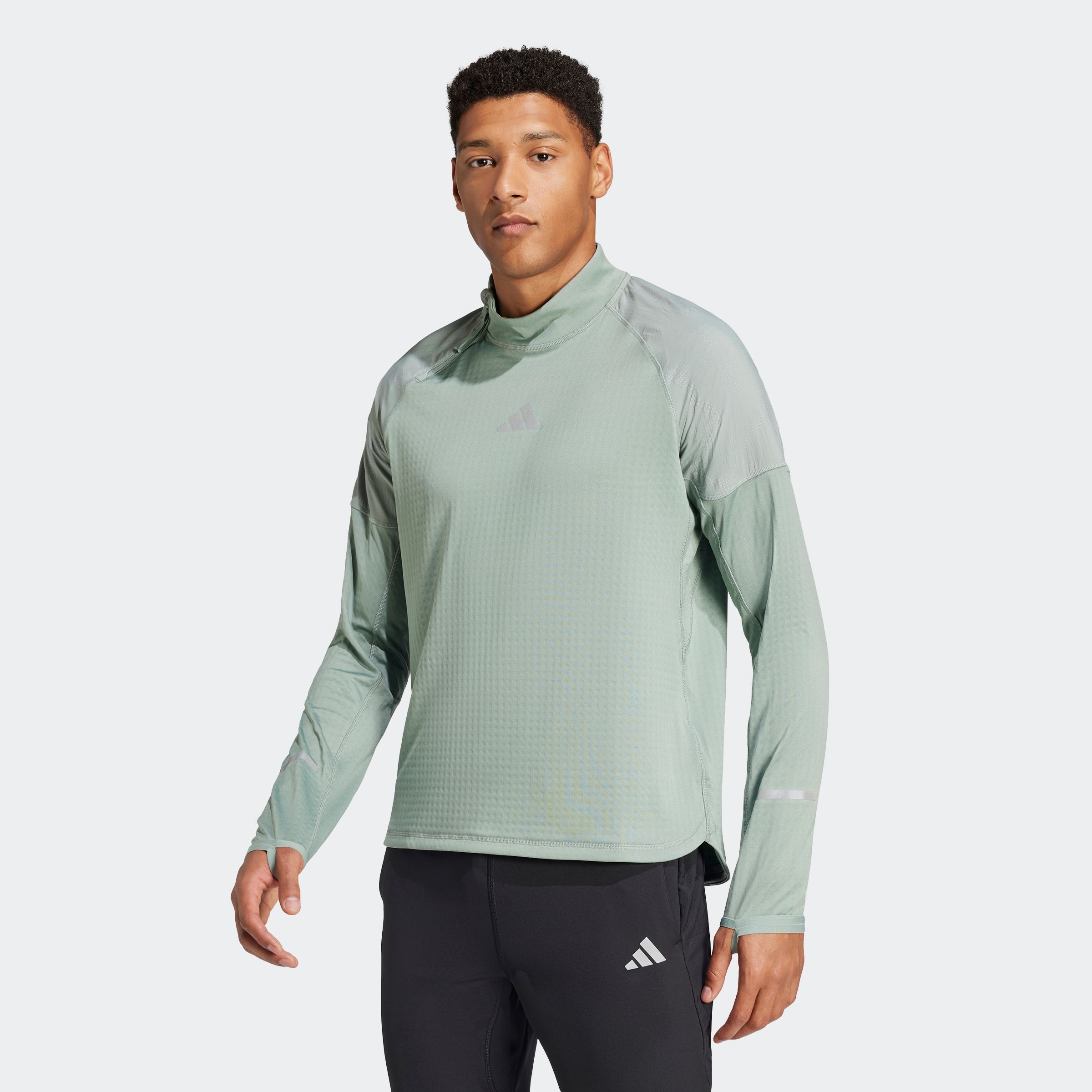 adidas Performance Rollkragenshirt "ULTIMATE HI VIS REFLECTIVE 1/2-ZIP OBER günstig online kaufen