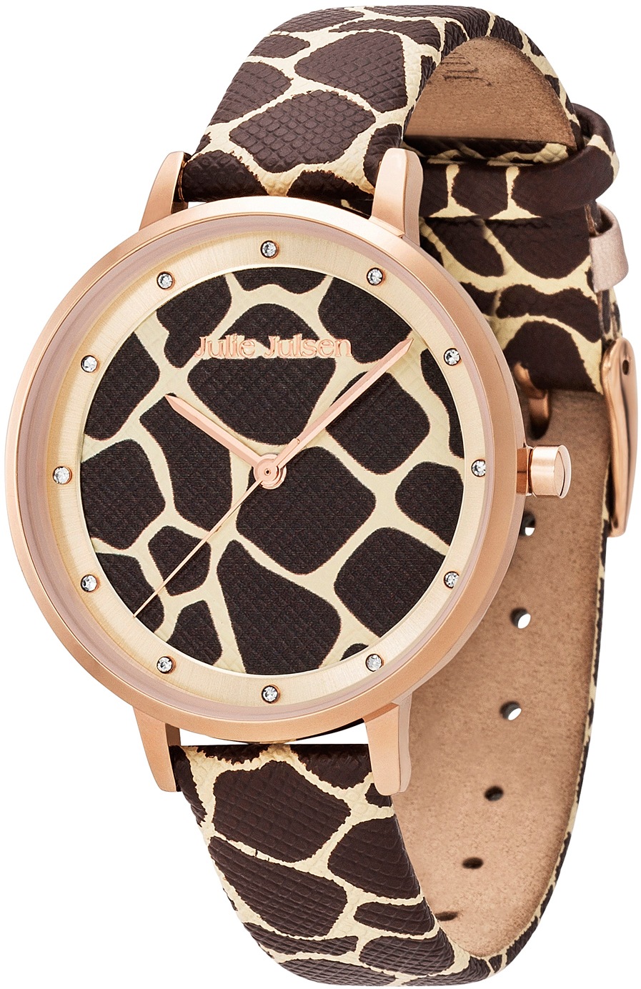 Julie Julsen Quarzuhr »Safari Giraffe, JJW1203RGL-G« kaufen | BAUR
