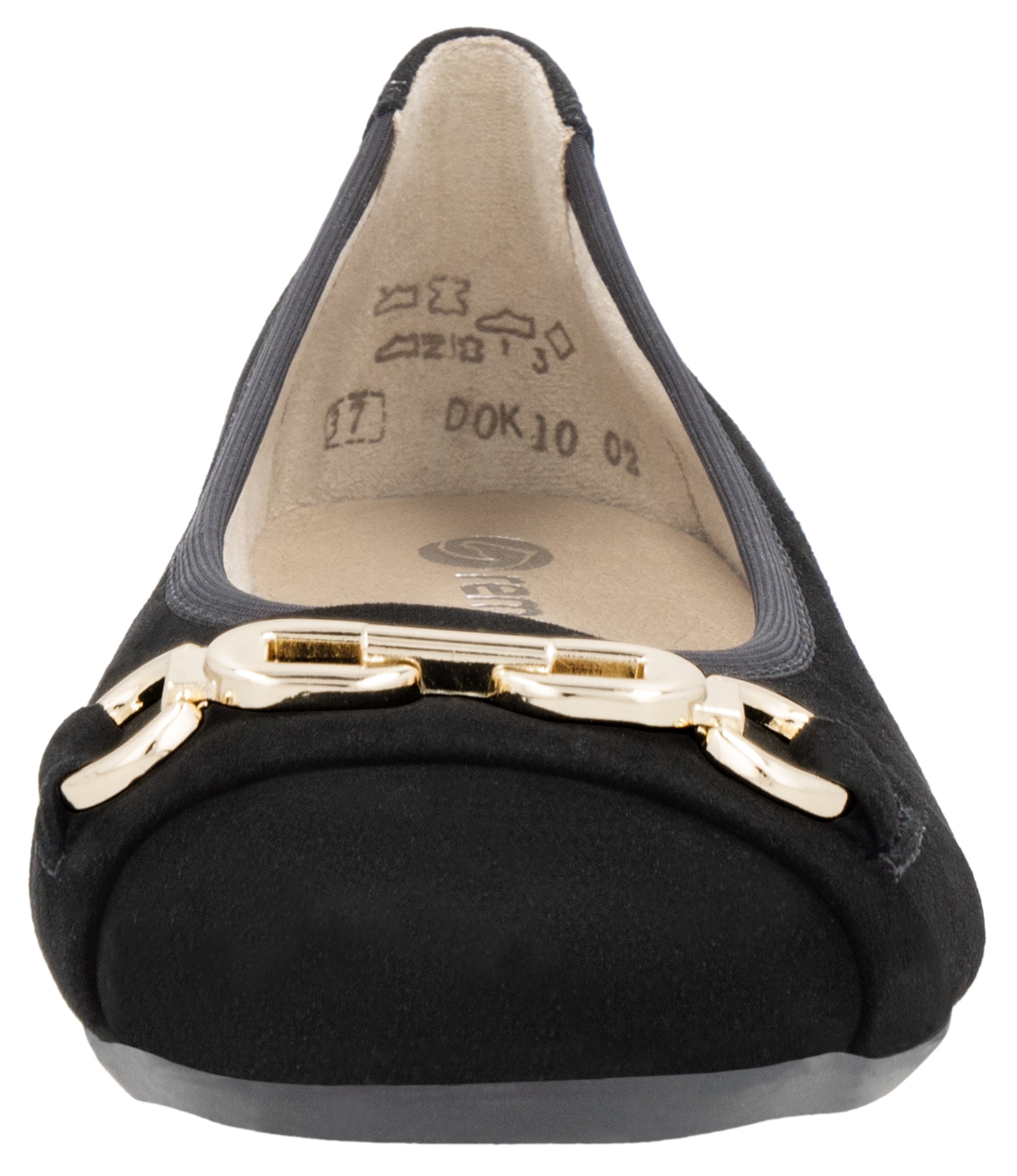 Remonte Ballerina, Blockabsatz, Pumps, Businessschuh mit Schmuckspange
