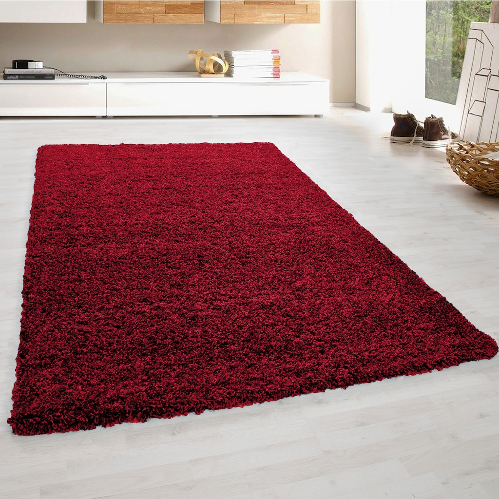 Bruno Banani Hochflor-Teppich »Shaggy Soft«, rechteckig