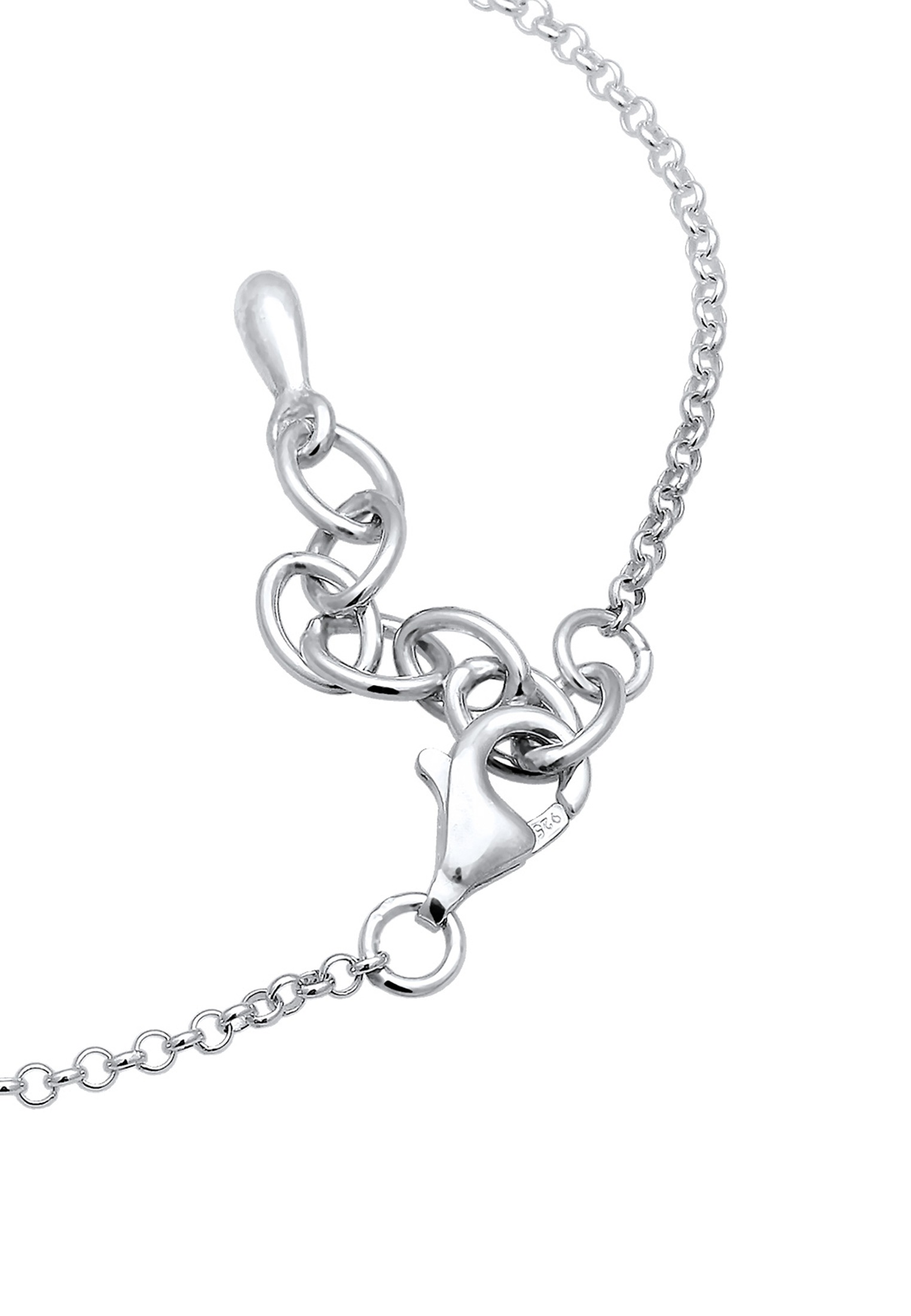 Elli Armband »Herz Anker Kreuz Tri-Color Symbol Trio 925 Silber«