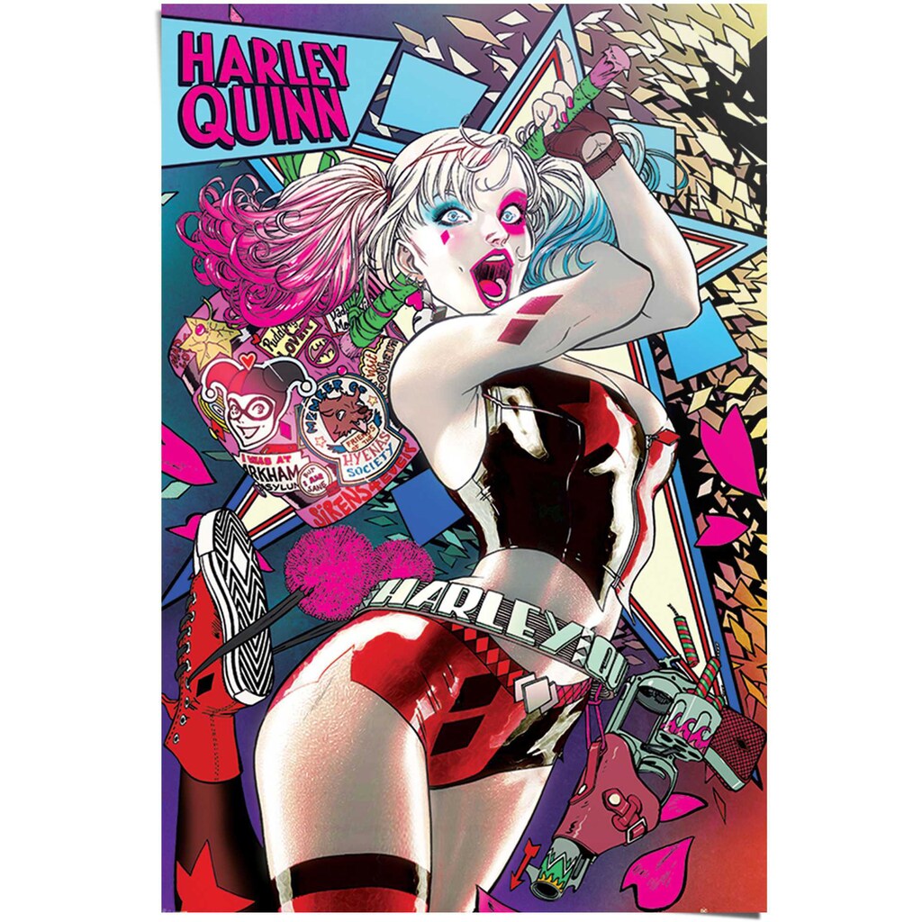 Reinders! Poster »Batman Harley Quinn«, (1 St.)