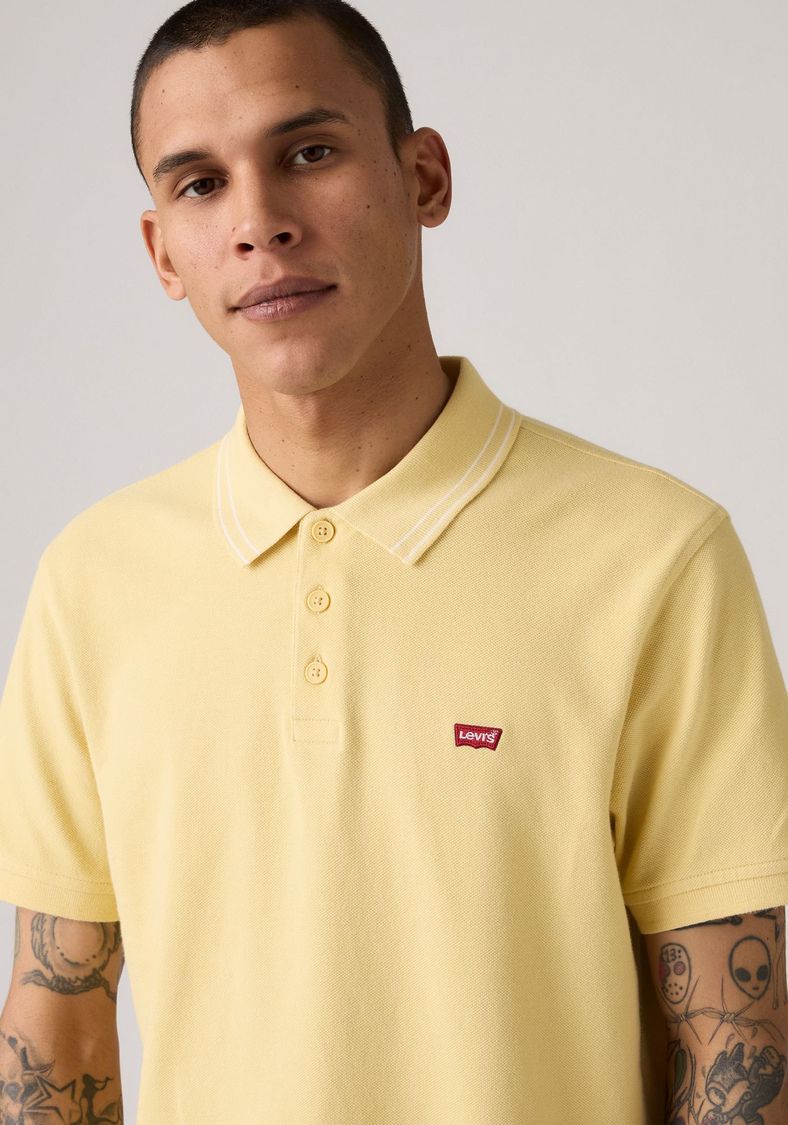 Levi's® Poloshirt »LE NEW LEVIS HM POLO«, mit kleinem Batwing-Logo