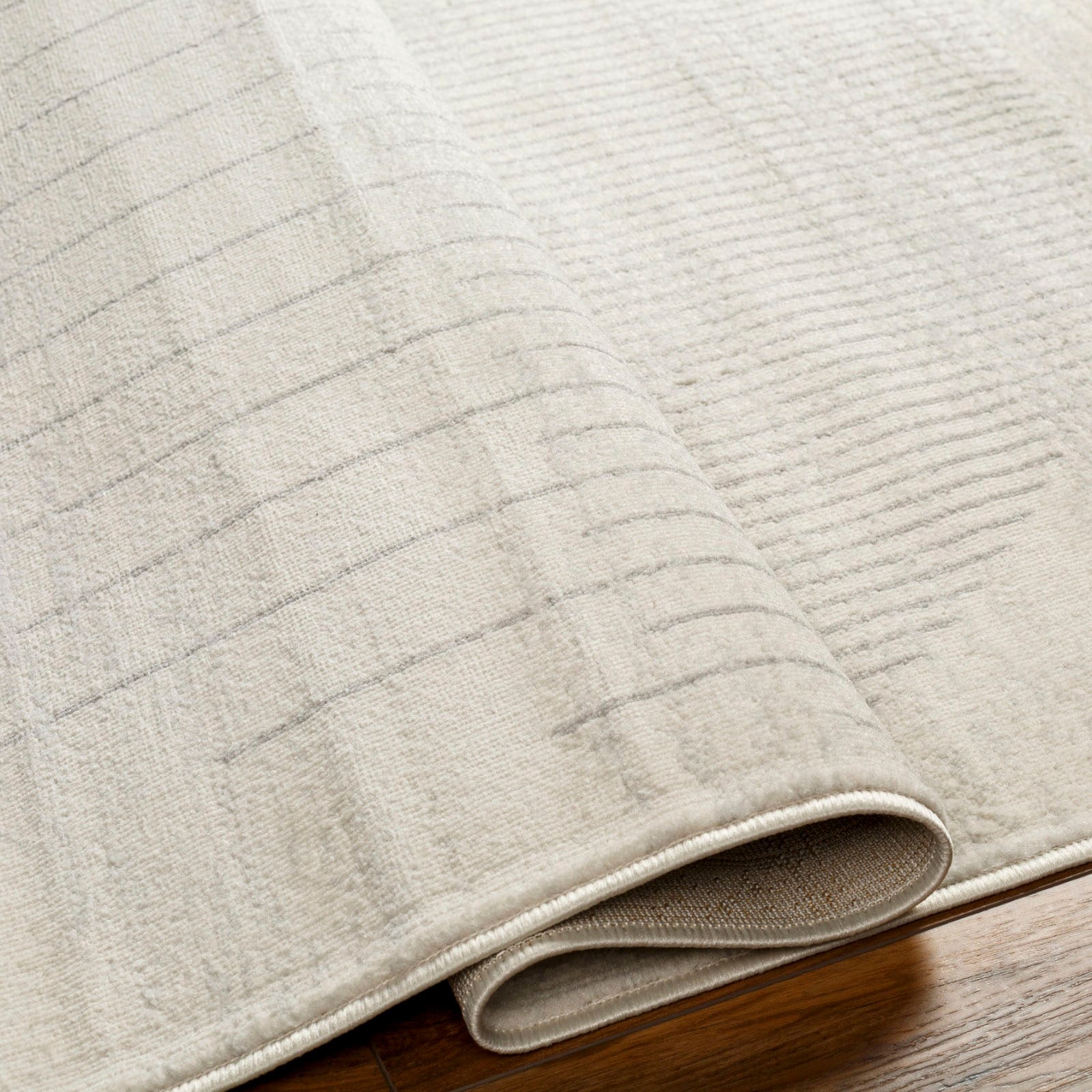 Livabliss Teppich »SANTIAGO«, rechteckig, 10 mm Höhe, Skandinavischer Teppich, Kurzflor Boho-Wohnzimmerteppich, Läufer