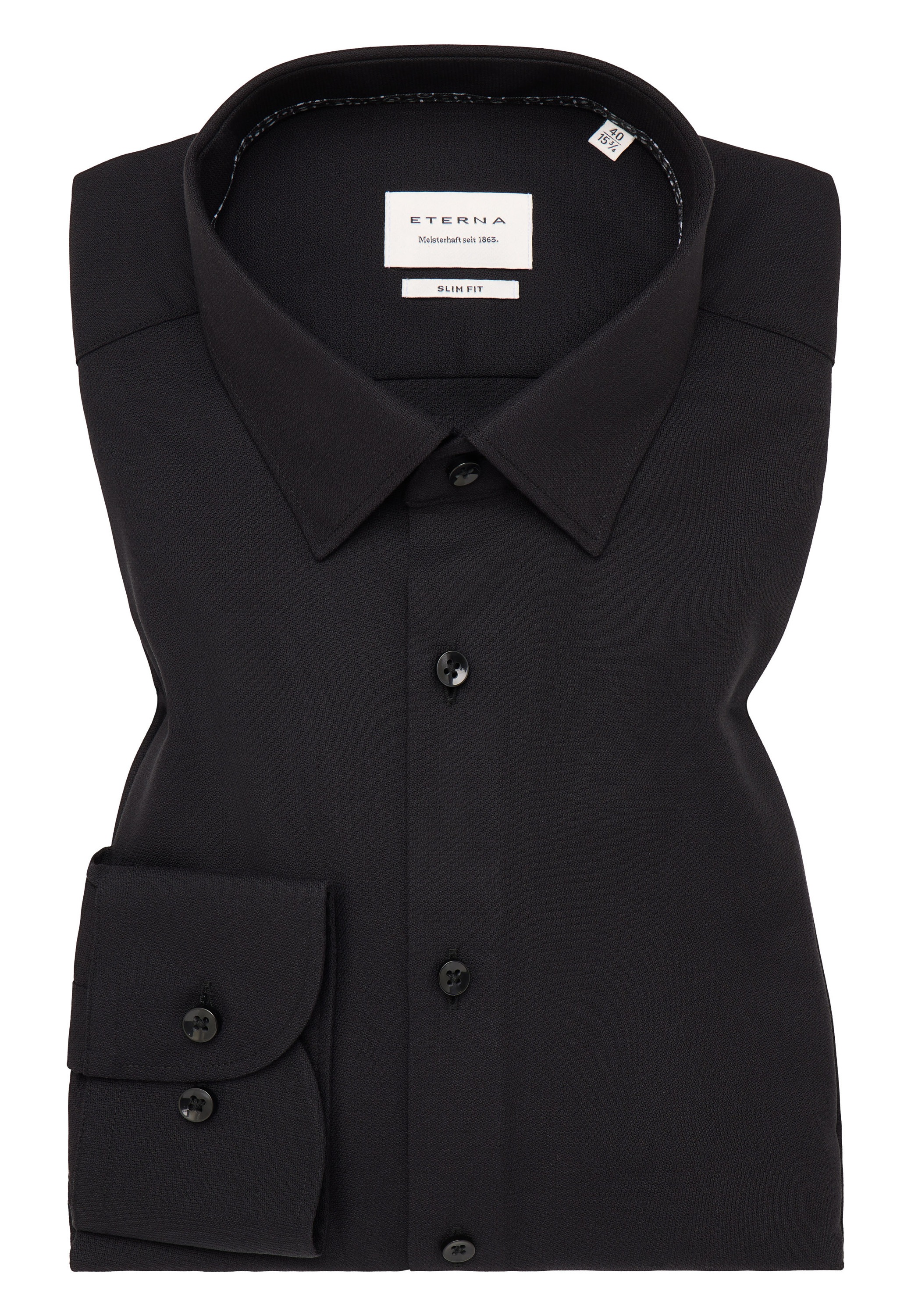 Eterna Langarmhemd »SLIM FIT« NON IRON (bügelfrei)