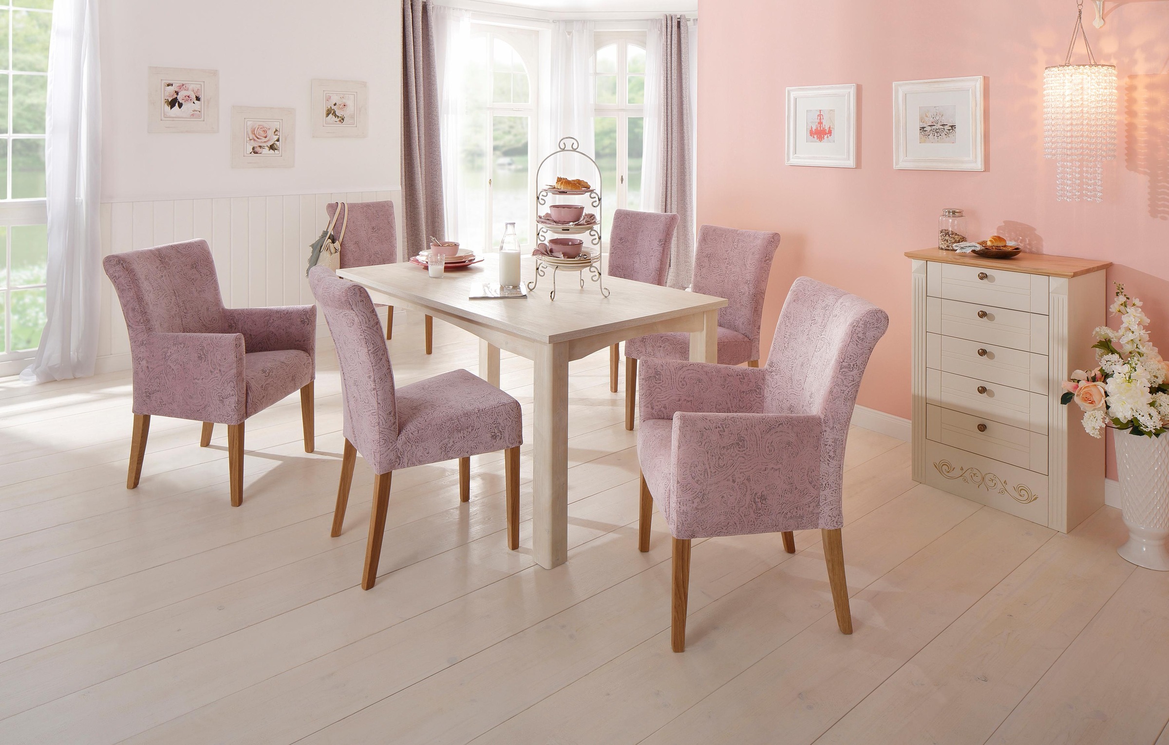 Home affaire Esszimmerstuhl "Queen Polsterstuhl BESTSELLER" (Set) 2 Stk. Lu günstig online kaufen