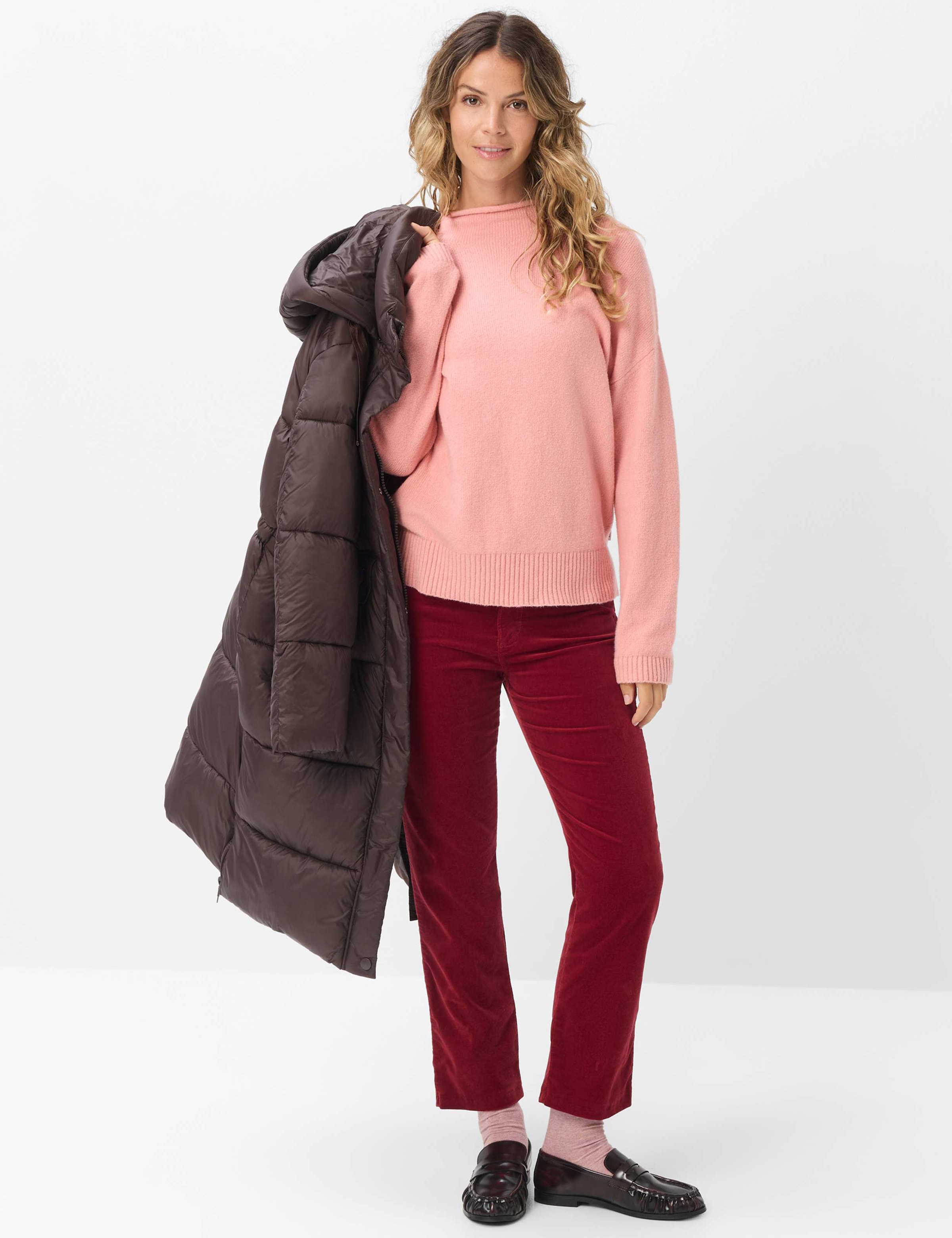 Brax Strickpullover »Style LEA« Pullover im hochwertigen Baumwolle-Wollmix