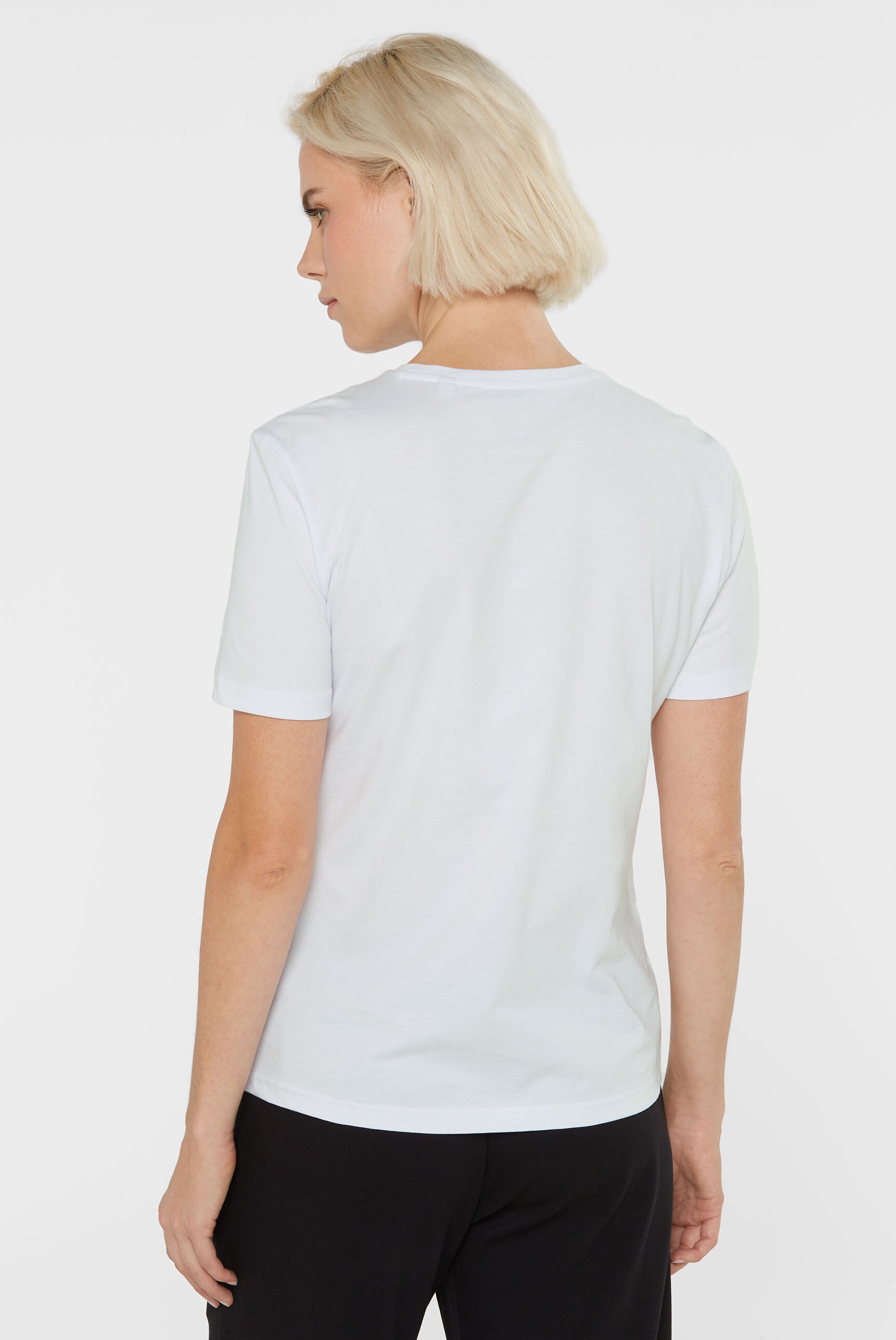 SENSES.THE LABEL Rundhalsshirt, aus Baumwolle