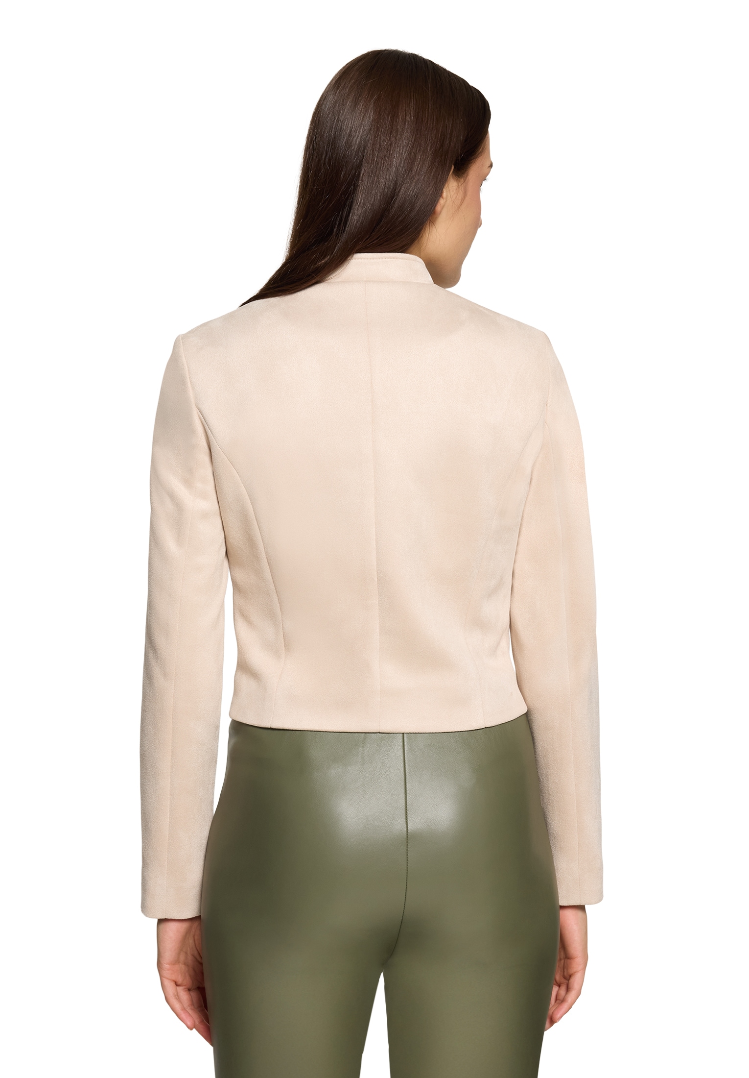 Betty&Co Jackenblazer »Damen mit Stehkragen« Material