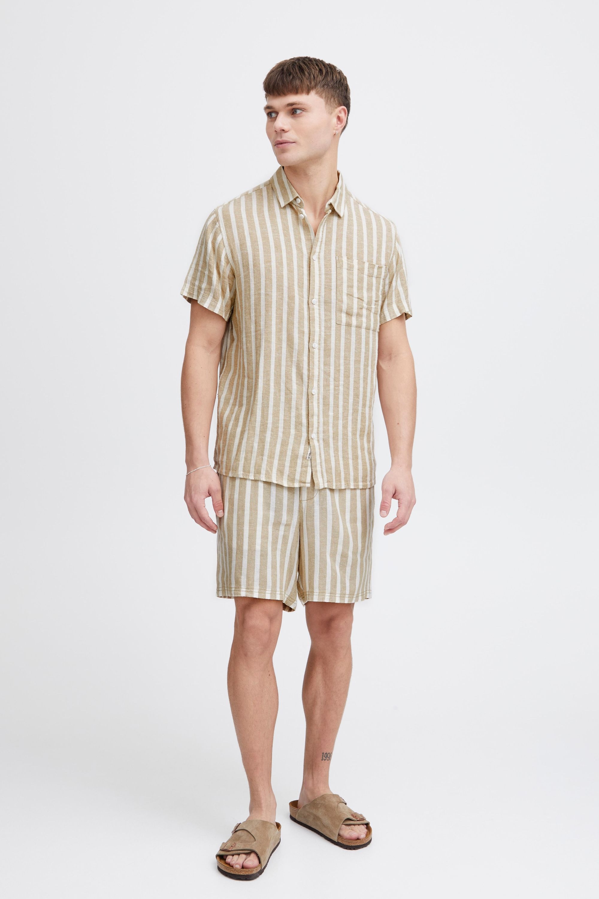 Solid Kurzarmshirt "Kurzarmhemd SDFried" günstig online kaufen