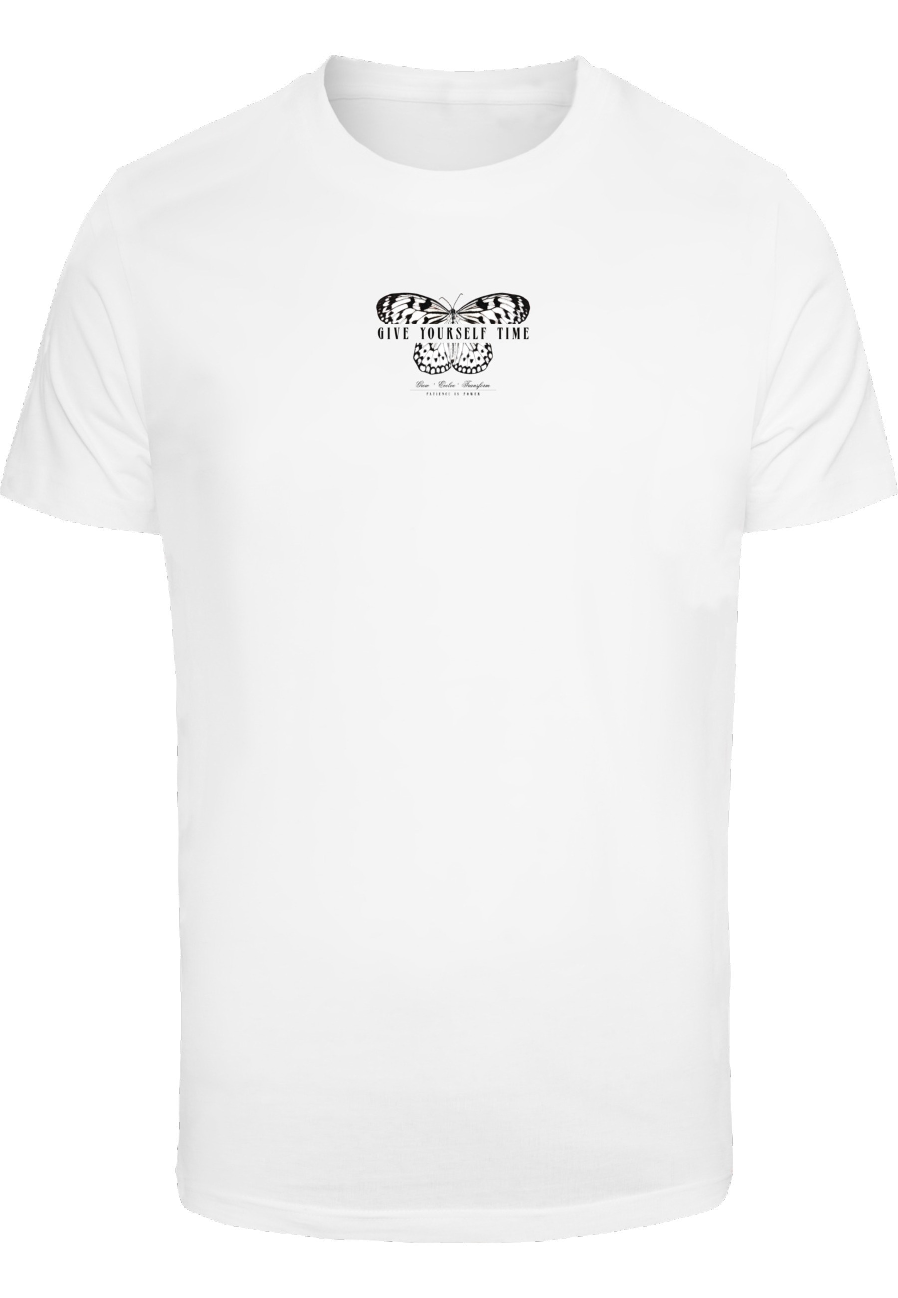 MisterTee T-Shirt "MisterTee Herren Give Yourself Time Tee" 1 Stk.