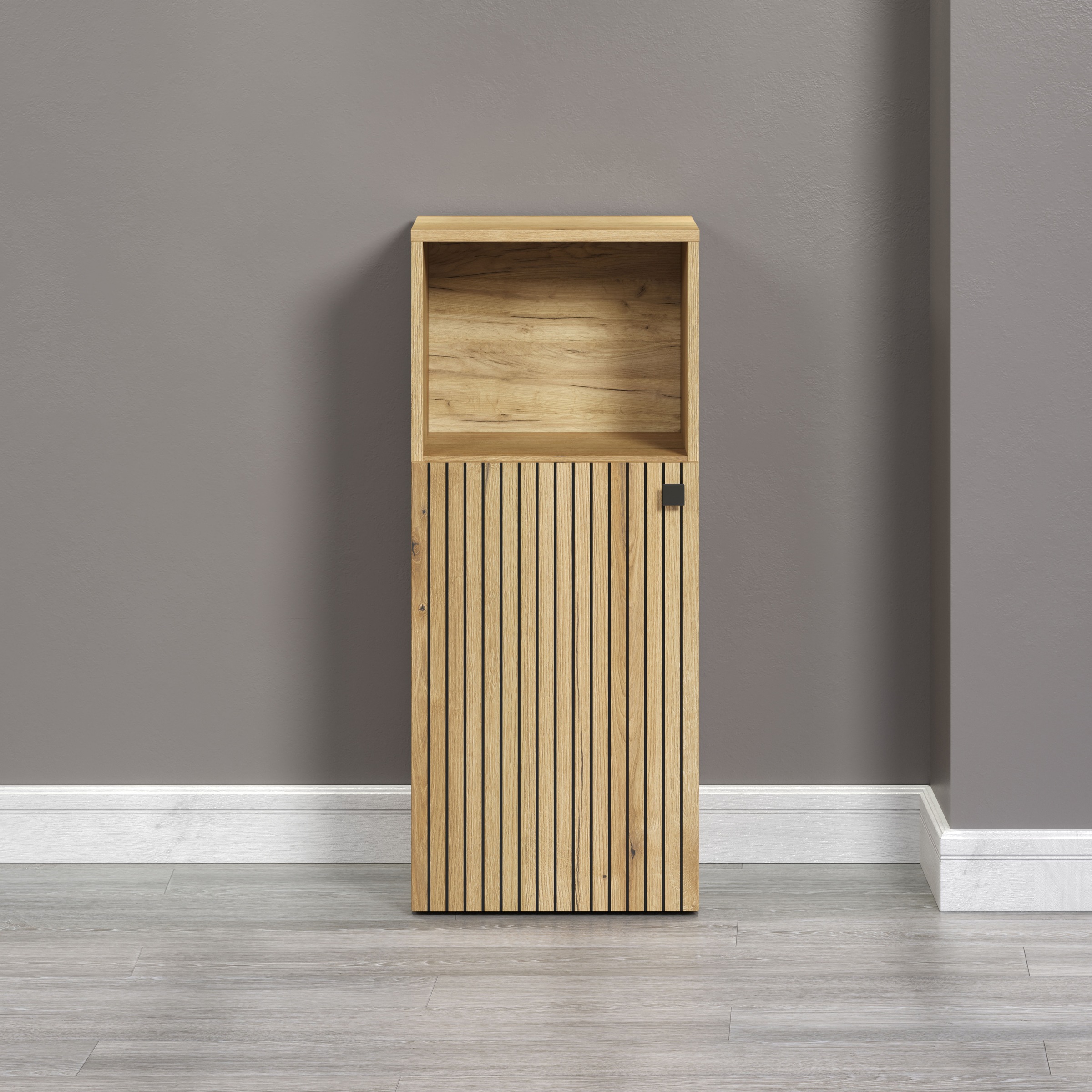 welltime Unterschrank "Amrum", (1 St.), Badschrank mit offenem Fach und Ril günstig online kaufen