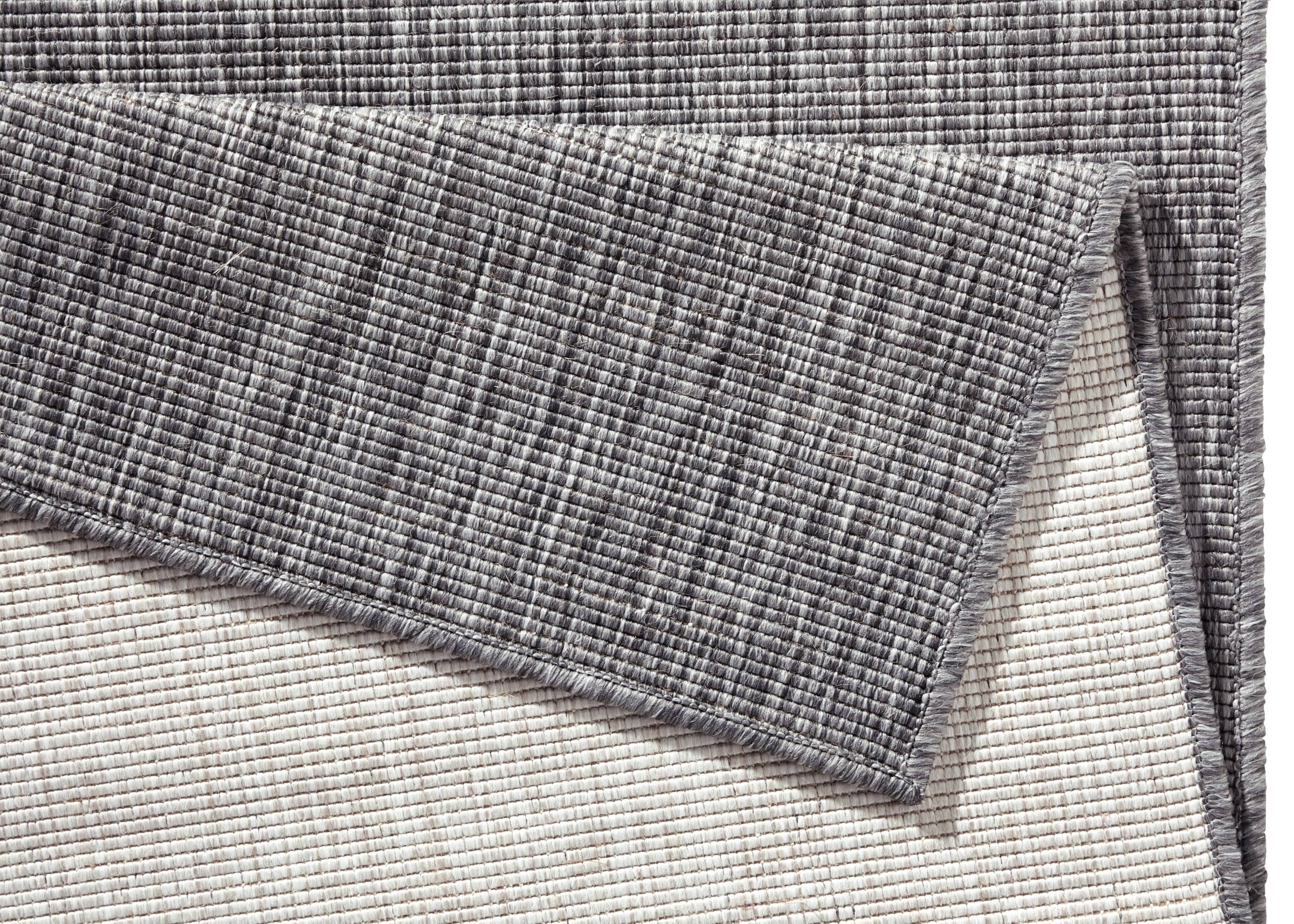 NORTHRUGS Teppich »Miami Wendeteppich«, rechteckig, 5 mm Höhe, In-& Outdoor, Wetterfest, Balkon, Läufer, Wohnzimmer, Wasserfest