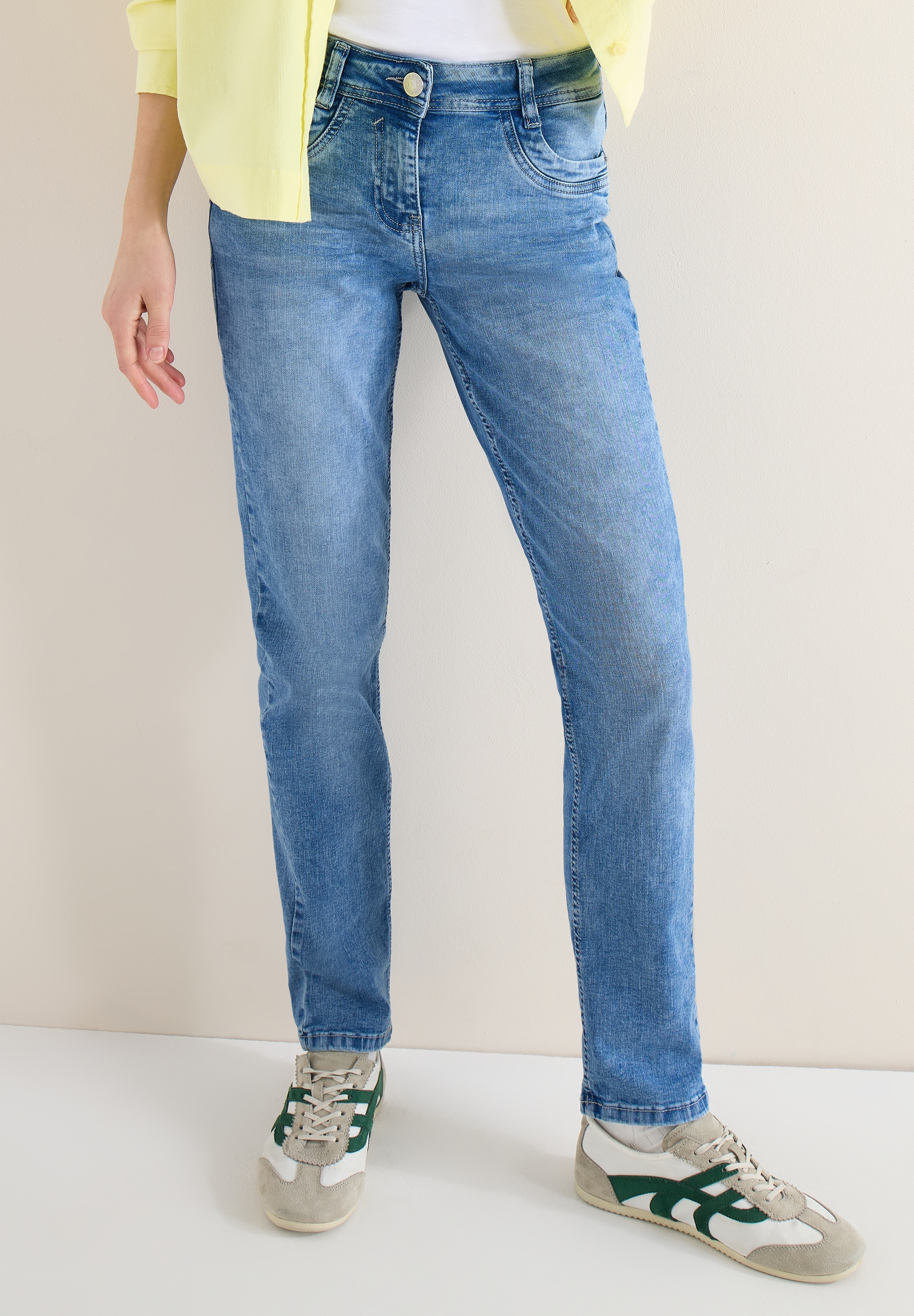 Cecil Slim-fit-Jeans "Style Scarlett" im 5-Pocket-Stil und mit Stretch günstig online kaufen