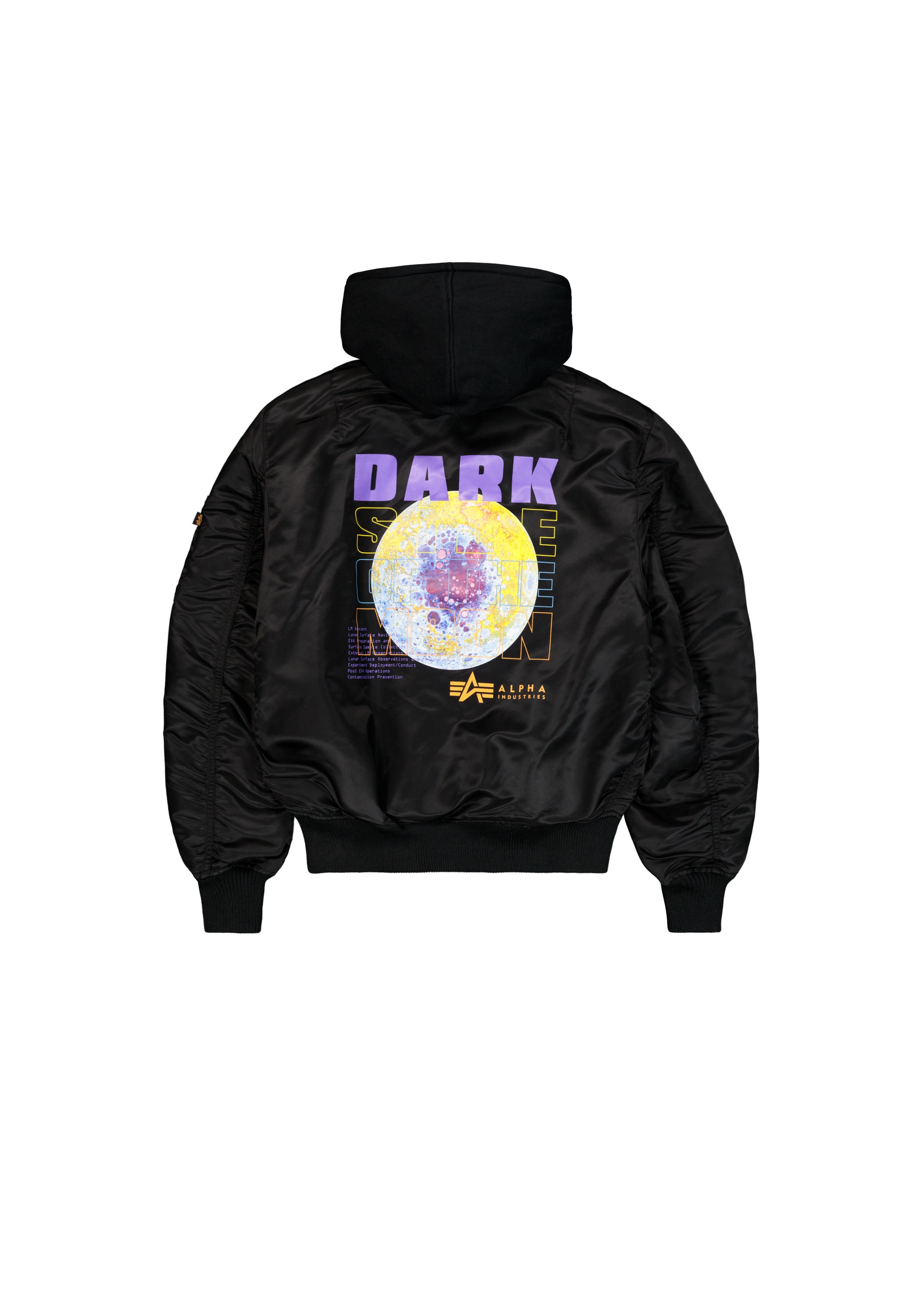 Alpha Industries Bomberjacke »MA-1 VF Hood Dark Side«