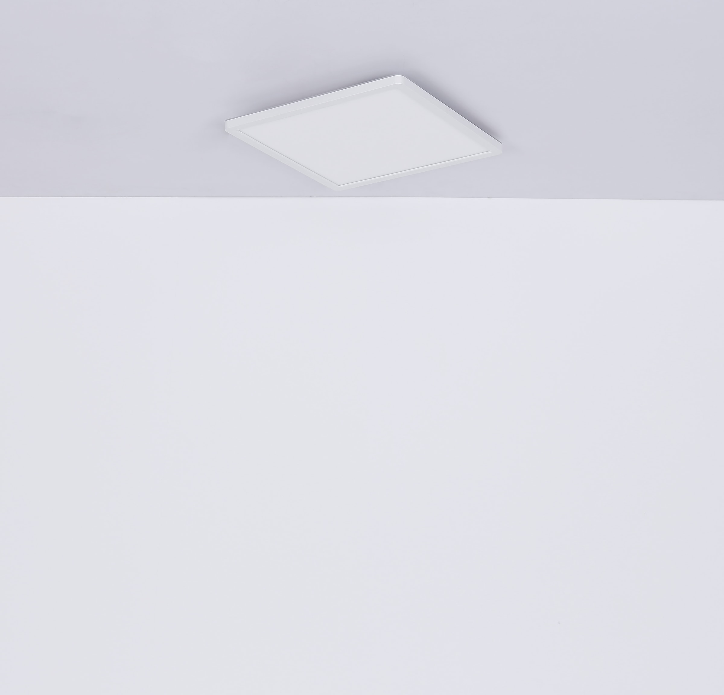 GLOBO LIGHTING LED Deckenleuchte »SAPANA«, Leuchtmittel LED-Modul | LED fest integriert, Deckenlampe/Quadrat/Wohnzimmer/Schlafzimmer/modern