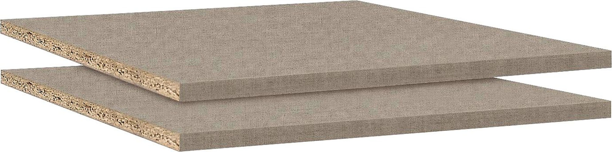 rauch Einlegeboden "Zubehör für Rauch-Schwebetürenschränke BLUE" 2er-Set Br günstig online kaufen