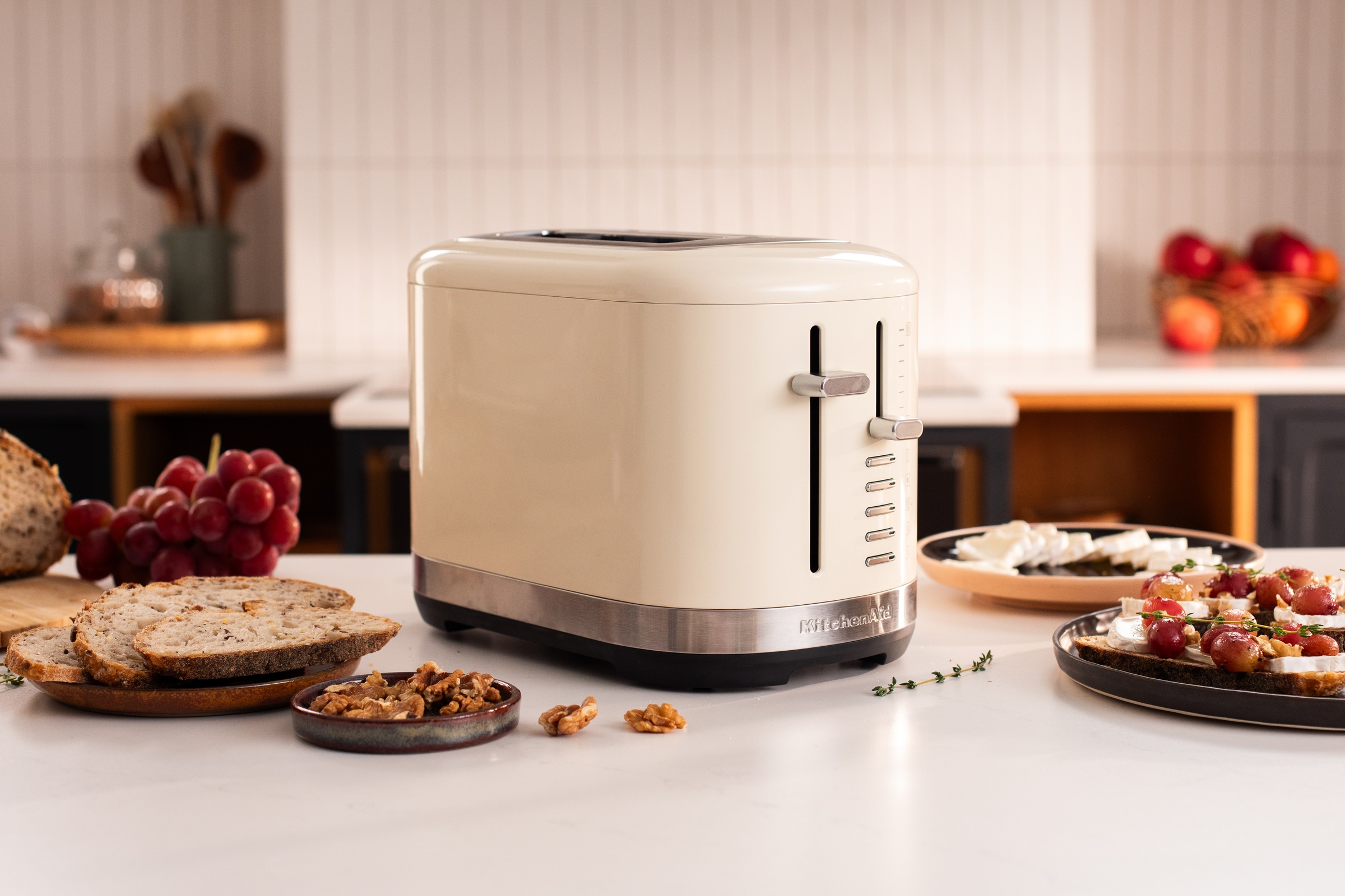 KitchenAid Toaster »5KMT2109EAC creme«, 2 Schlitze, 980 W