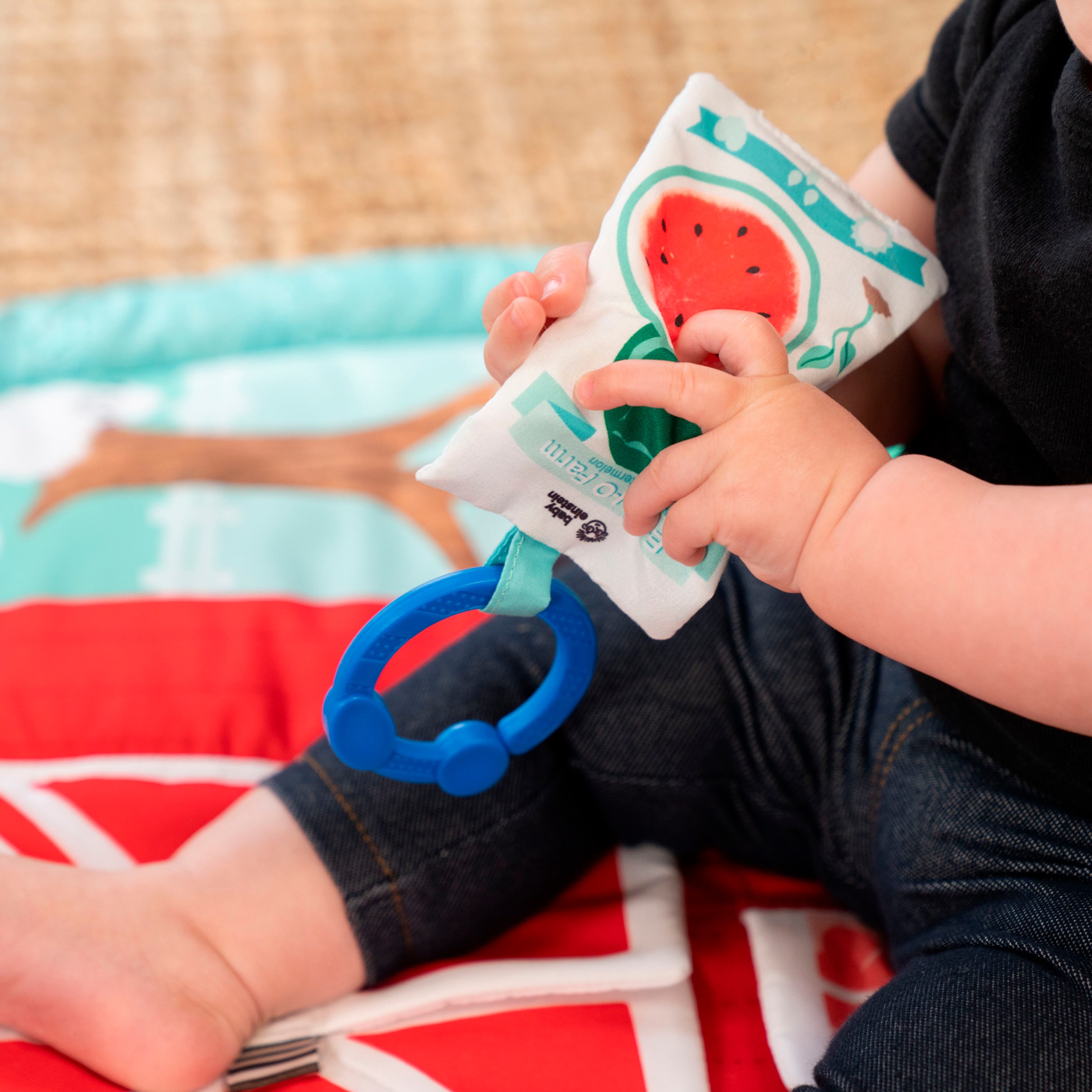 Baby Einstein Spielbogen »Happy Harvest Touch & Feel Activity Gym«, mit Soundeffekt