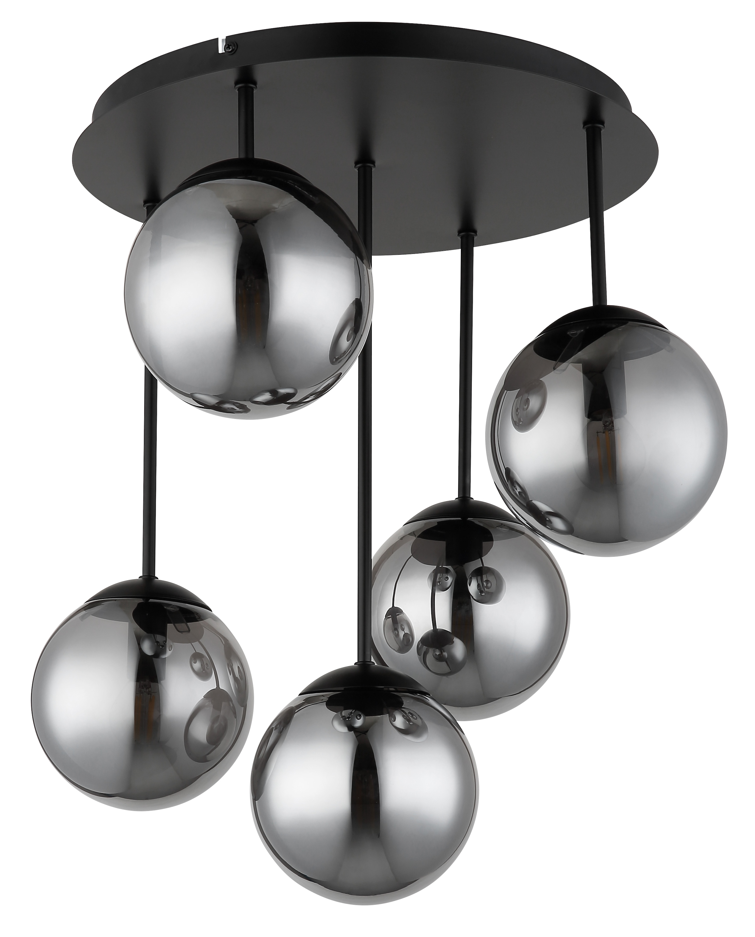 GLOBO LIGHTING Deckenleuchte »HARMON« E14 1 Stk. Deckenleuchte mit Glaskugeln, modern, stilvoll & edel