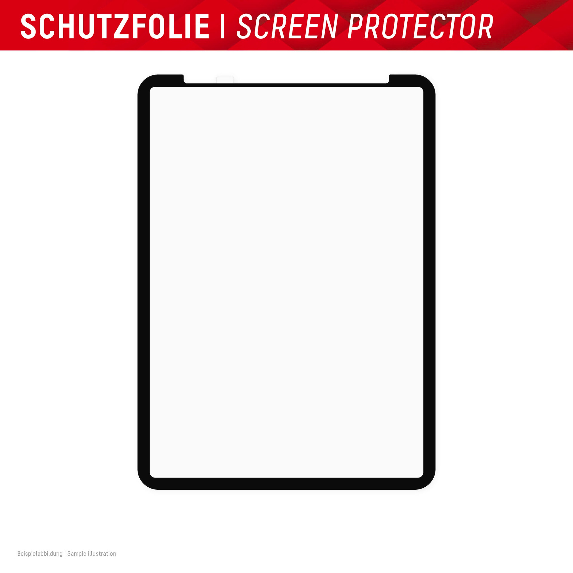 Displex Displayschutzfolie »Tablet PaperSense«, für Apple iPad Pro 11 (1./2./3./4. Gen.)-Apple iPad Air (4./5. Gen.), Schreiben wie auf Papier