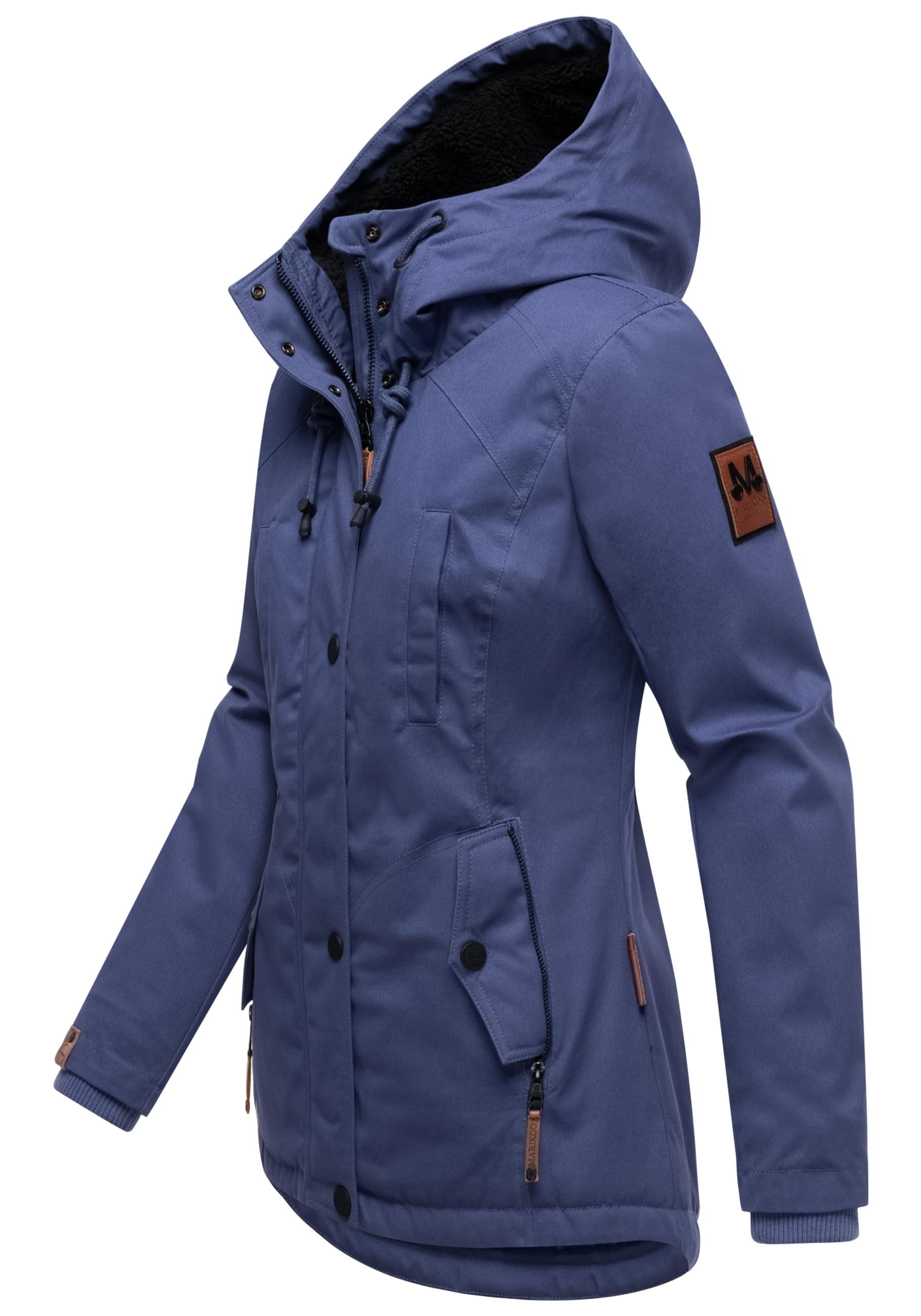 Marikoo Winterjacke »Bikoo« mit Kapuze sportliche Damen Outdoor Baumwolljacke mit Kapuze