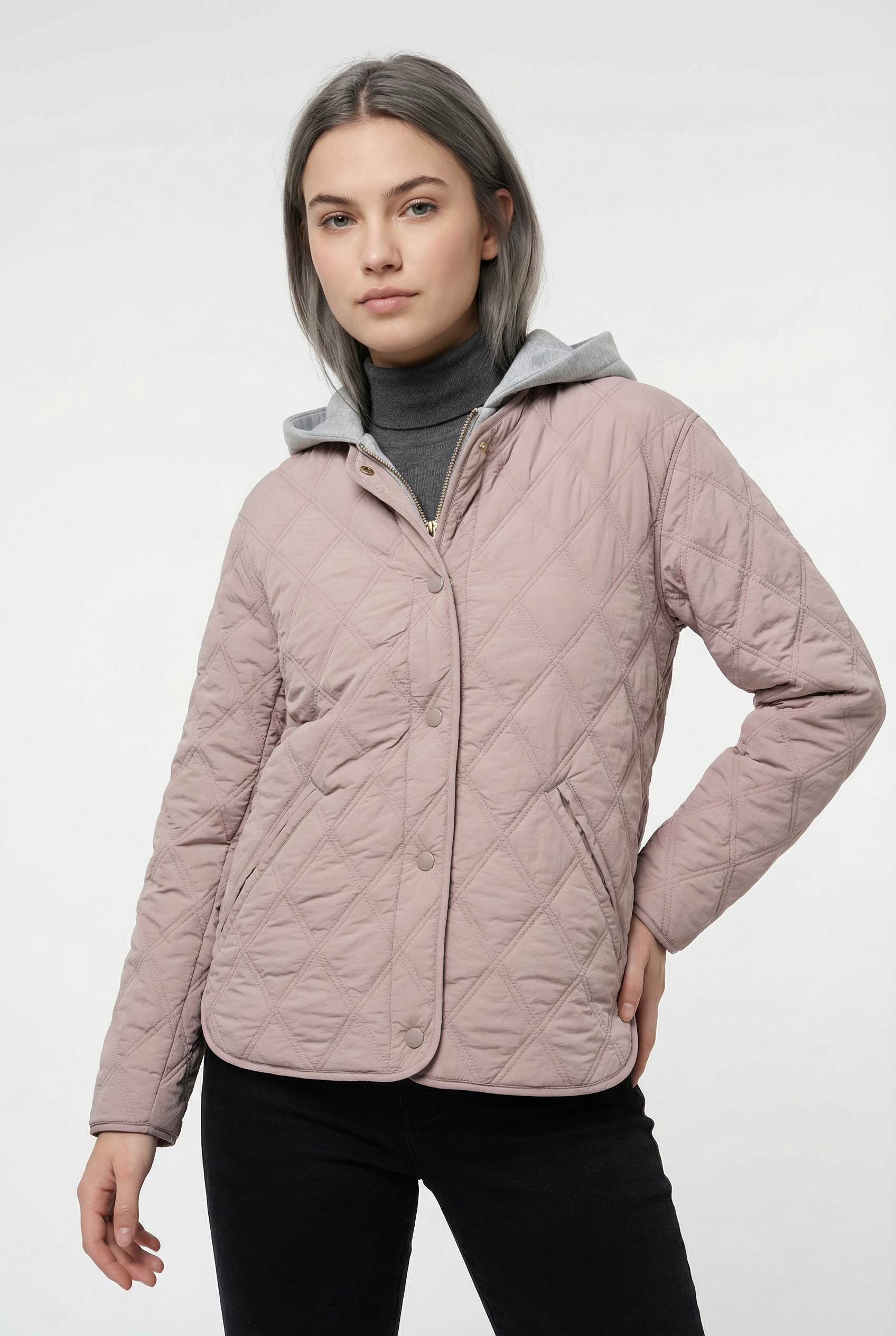 ONLY Steppjacke "ONLRISSO LIFE HOOD QUILT JACKET CC OTW" mit Kapuze mit abn günstig online kaufen