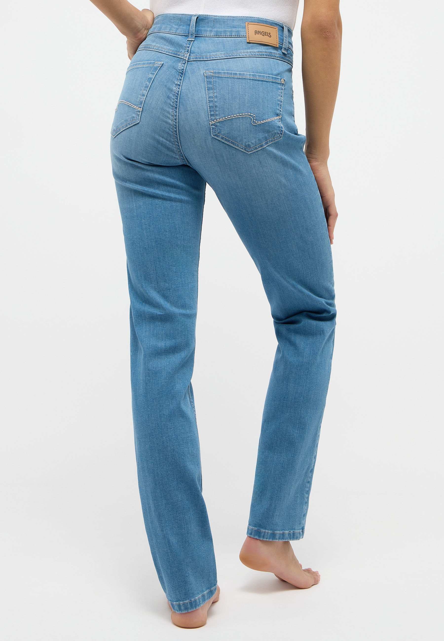 ANGELS Straight-Jeans »CICI«, in Slim Fit-Passform