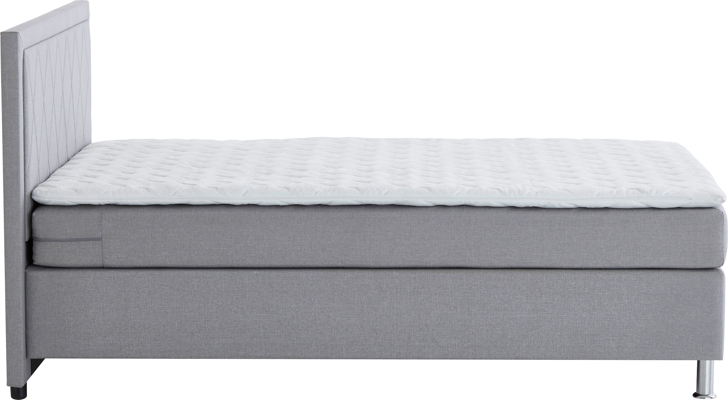 ATLANTIC home collection Boxbett »Helen«, Tonnentaschenfederkern-Matratze und Topper, wahlweise mit Bettkasten