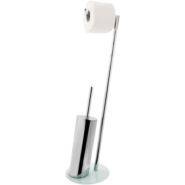 Ridder WC-Garnitur »Brisbane«, aus Metall-Glas, mit WC-Bürste und  Toilettenpapierhalter bestellen | BAUR