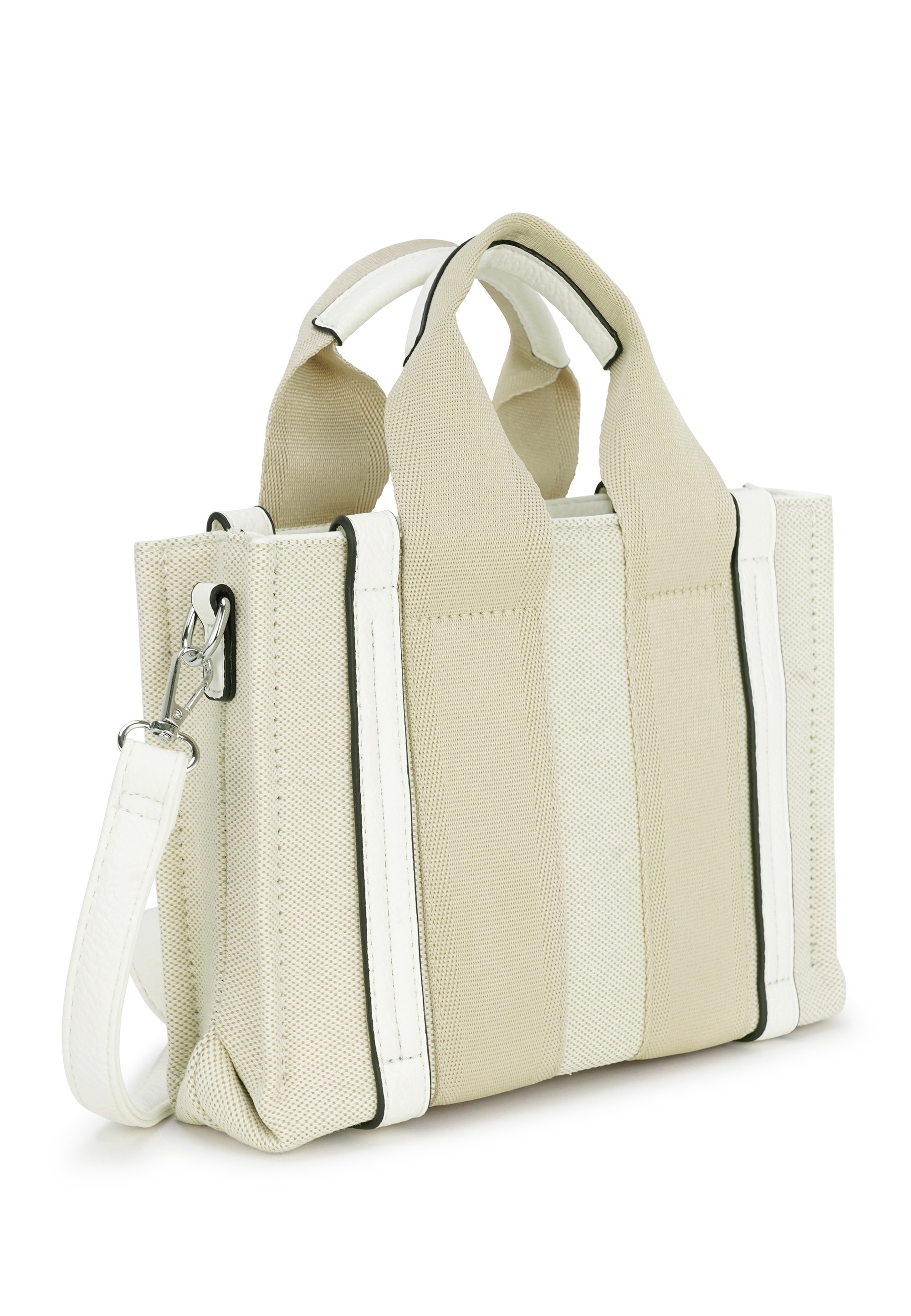 Thumbnail - Harpa Schultertasche "TAMI" mit sportlichen Canvas-Streifen