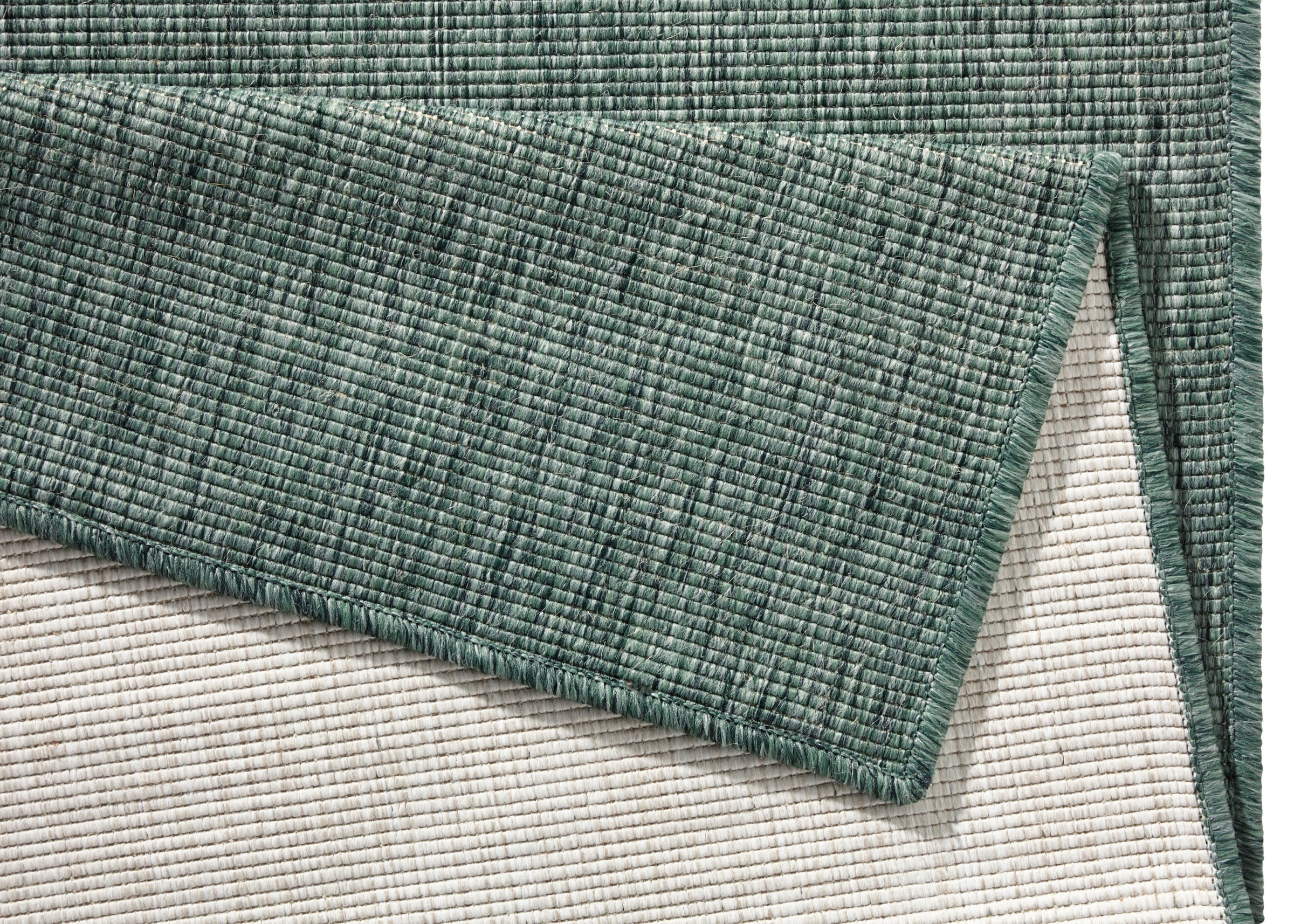 NORTHRUGS Teppich »Miami Wendeteppich«, rechteckig, 5 mm Höhe, In-& Outdoor, Wetterfest, Balkon, Läufer, Wohnzimmer, Wasserfest