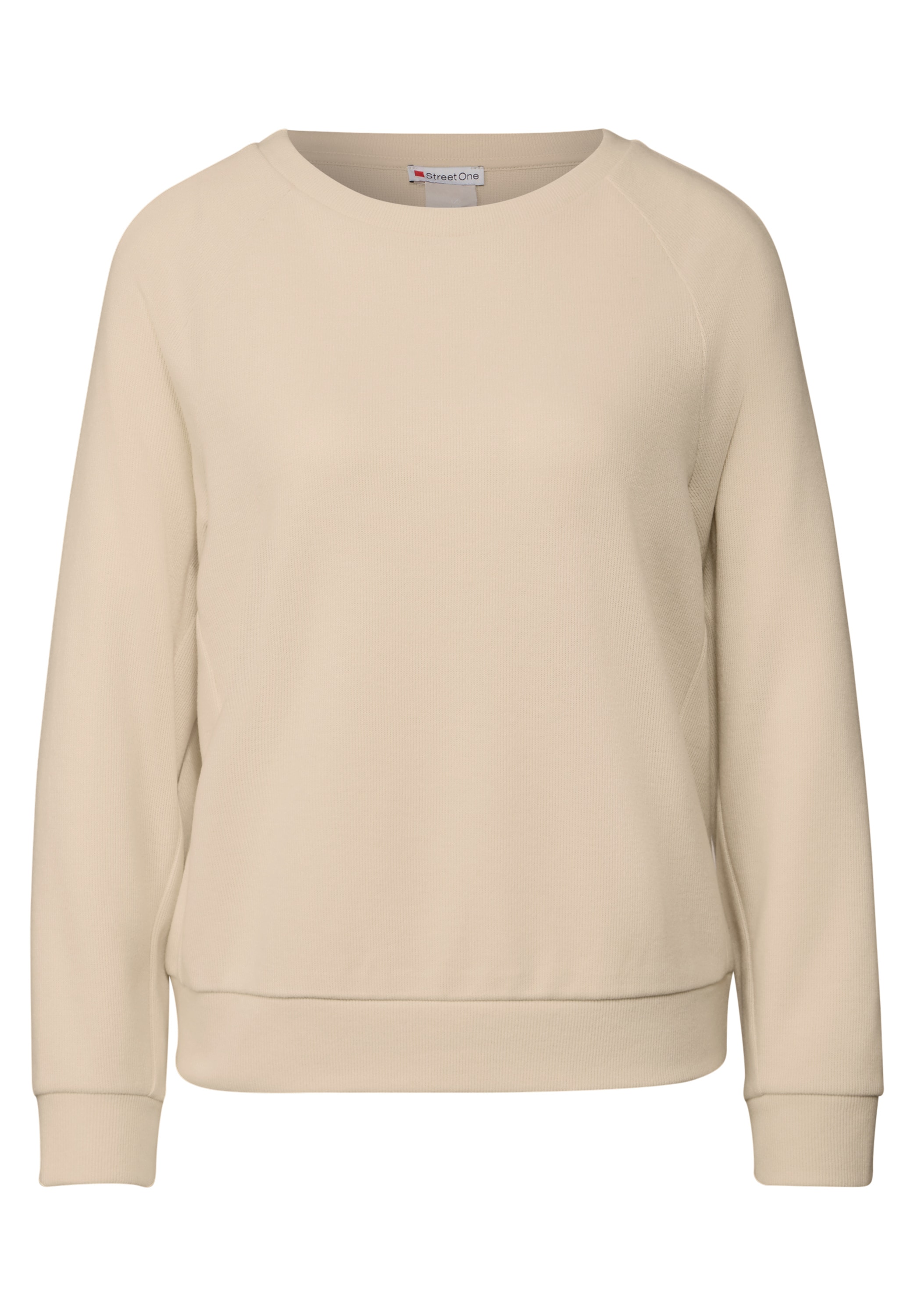 STREET ONE Langarmshirt, mit U-Boot-Ausschnitt