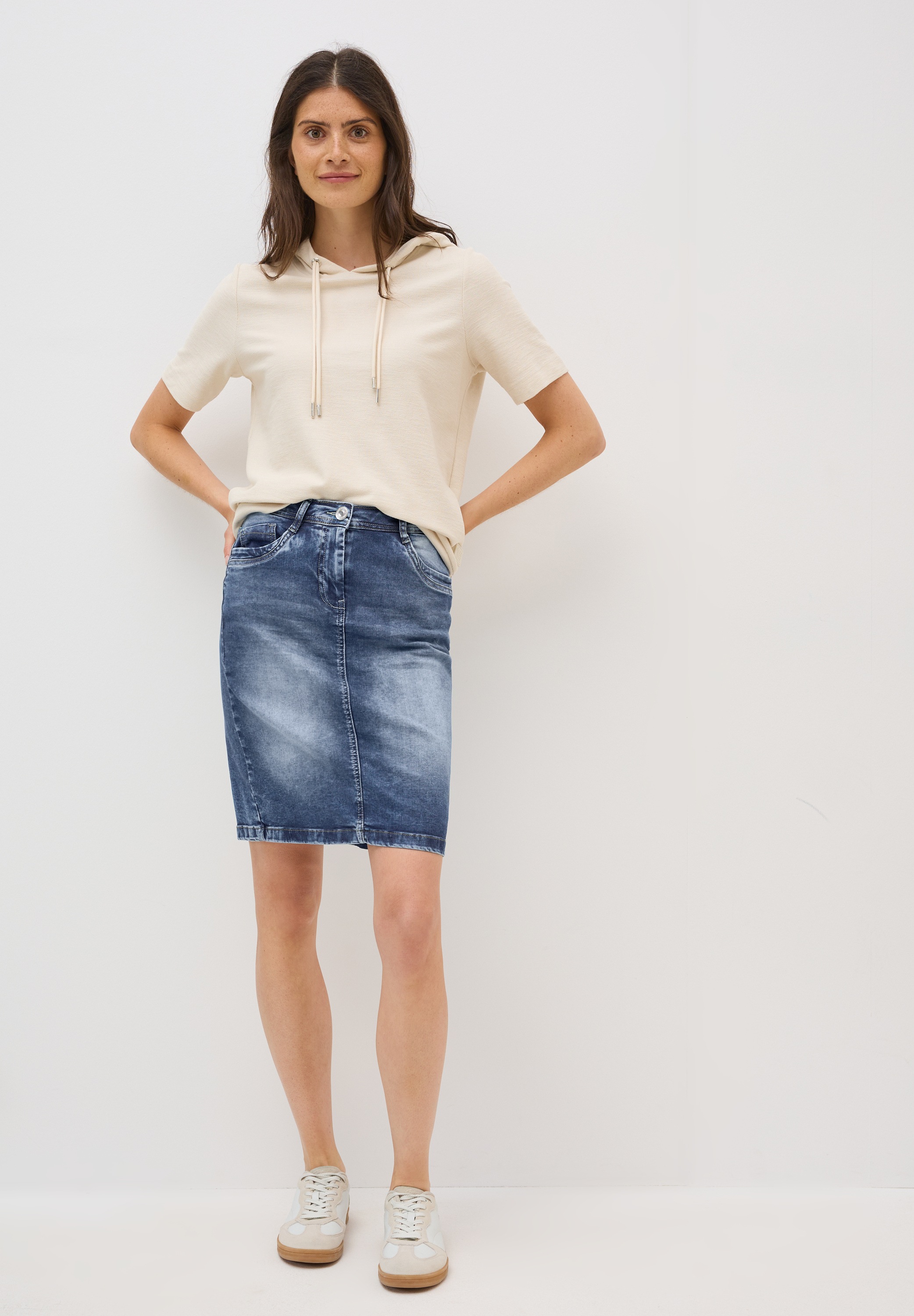 Cecil Jeansrock, 5-Pocket-Style
