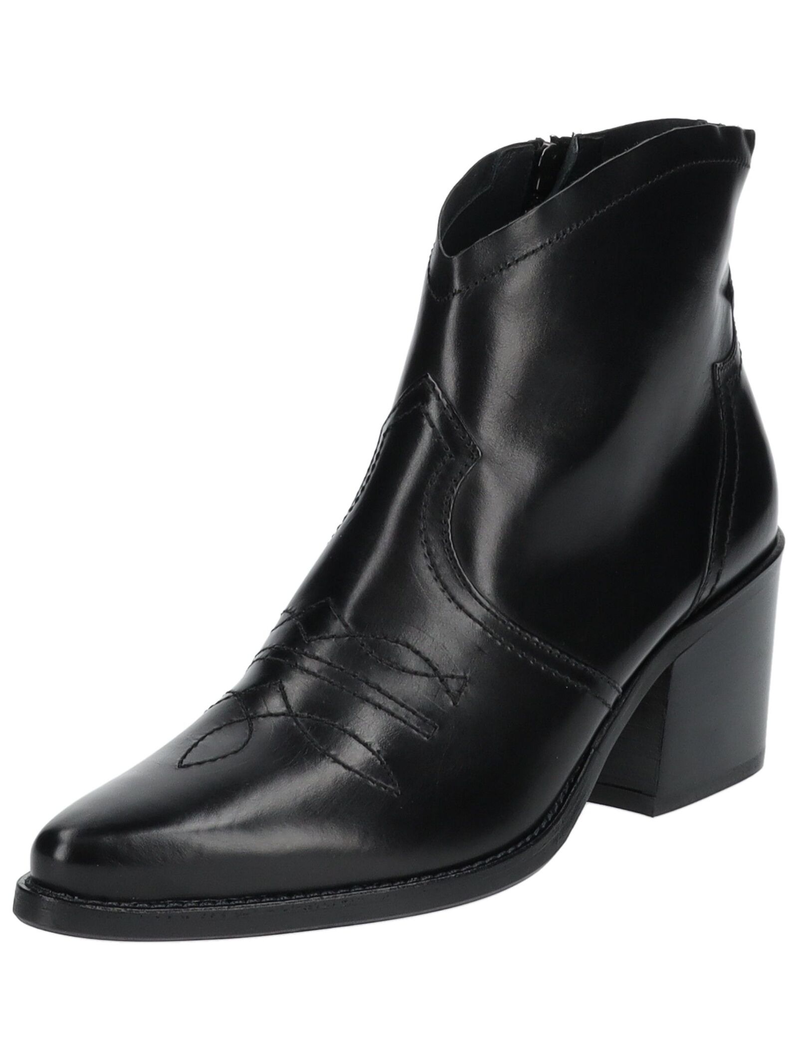 Paul Green Bikerboots "Paul Green Stiefelette Glattleder" günstig online kaufen