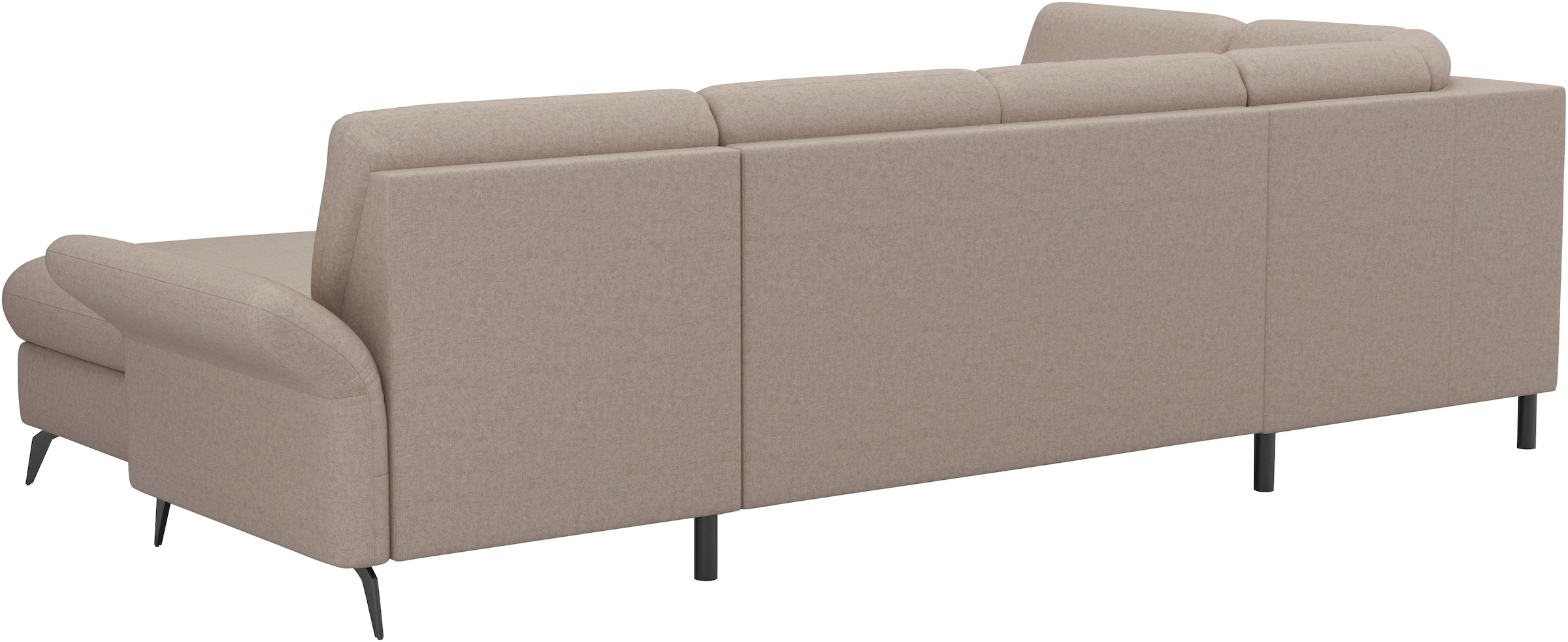 Home affaire Wohnlandschaft »Rochelle«, optional: Armteilverstellung, klappbar, Bettkasen