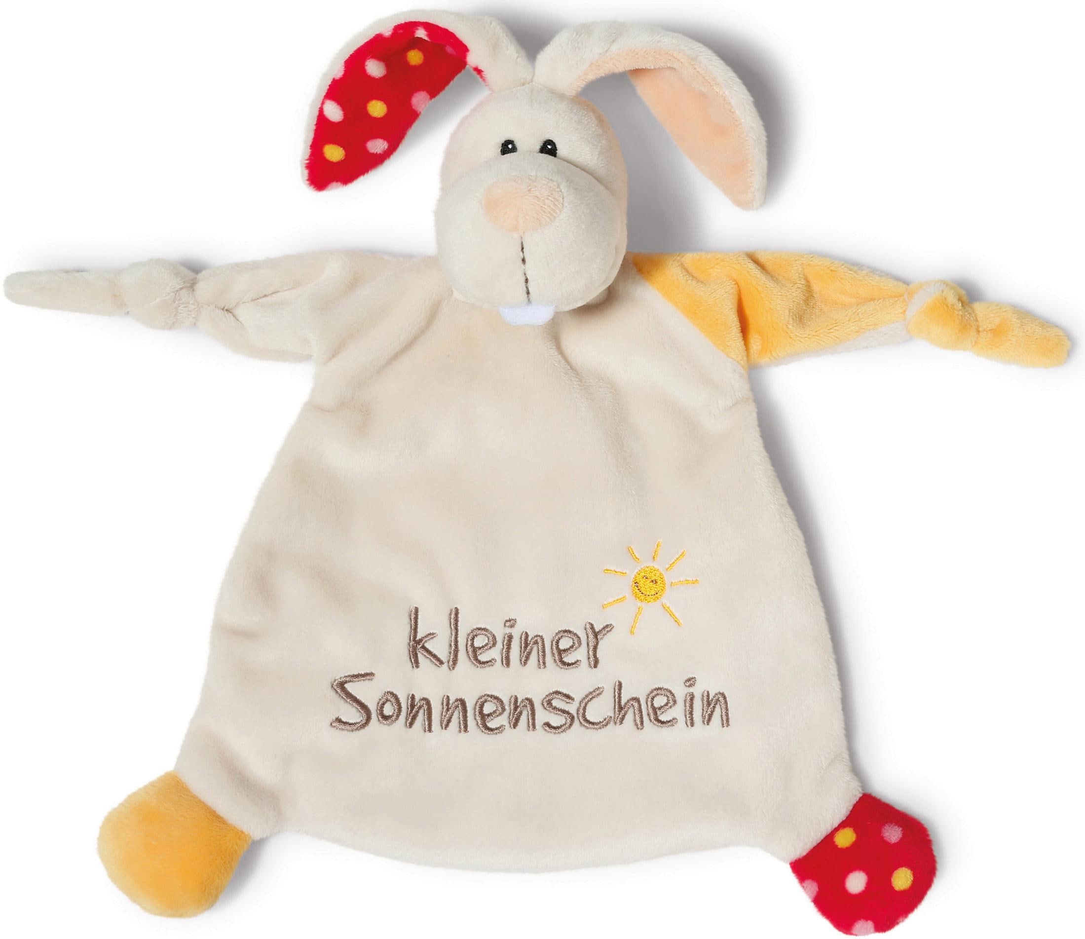 Nici Schmusetuch »My First NICI Kollektion, Hase Tilli, Kleiner Sonnenschein«, mit aufgestickten Augen