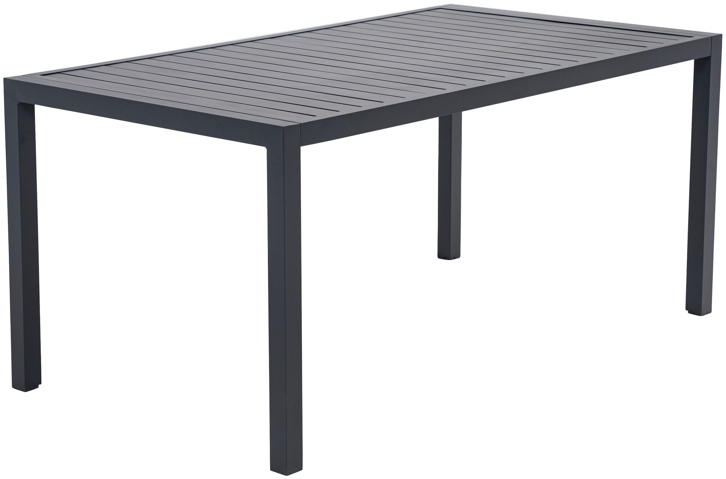 Garten-Essgruppe KONIFERA "Messina", grau, Sitzmöbel-Sets, klappbar, 7-fach verstellbare Rückenlehne, Tischplatte aus Alulatten, Topseller 3