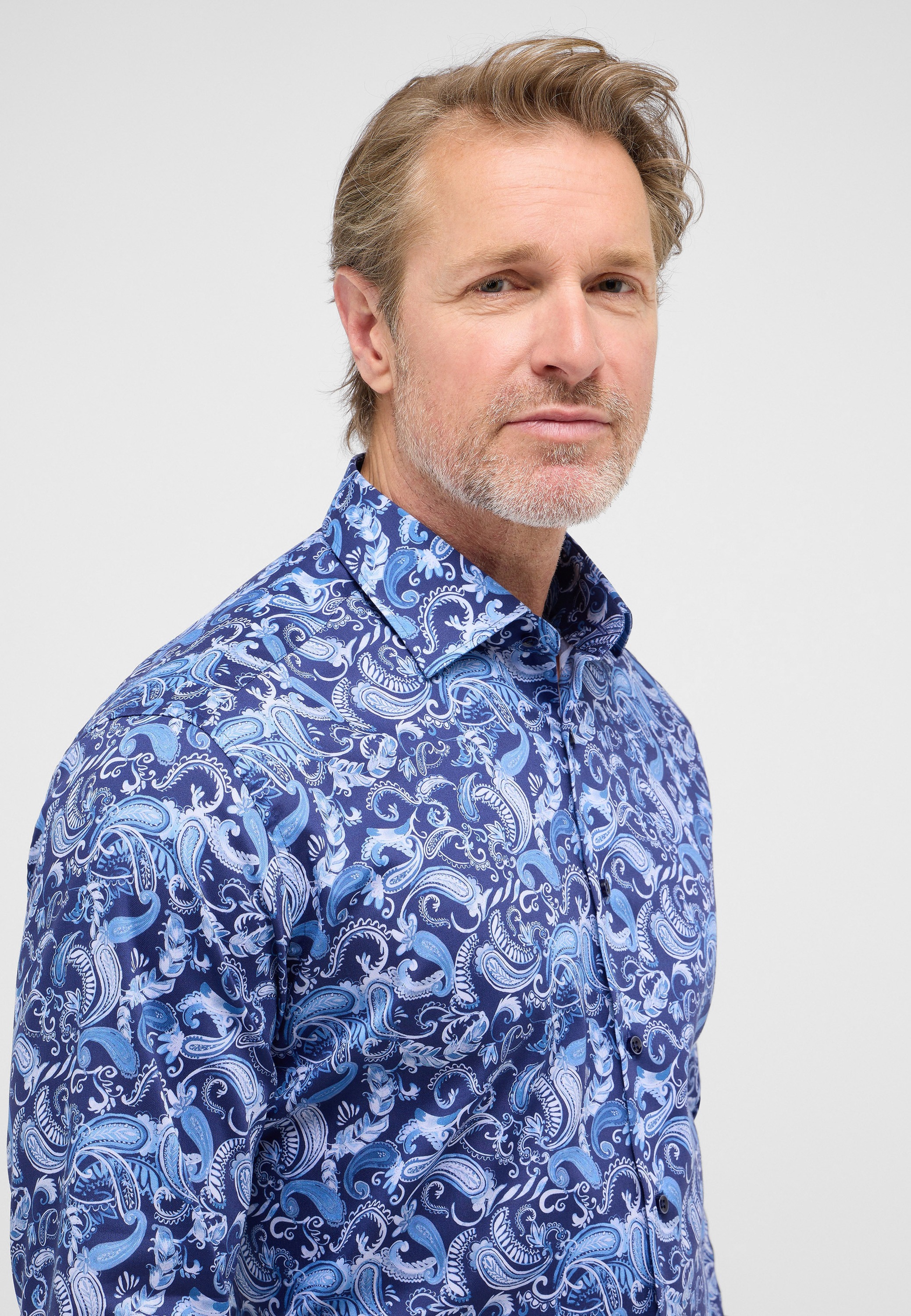 Thumbnail - Eterna Langarmhemd "MODERN FIT", NON IRON (bügelfrei)