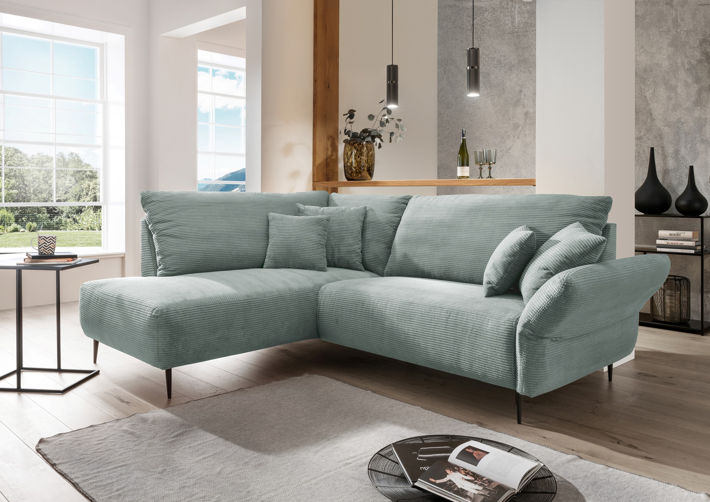 INOSIGN Ecksofa »Vanilla L-Form«, Armlehnenfunktion