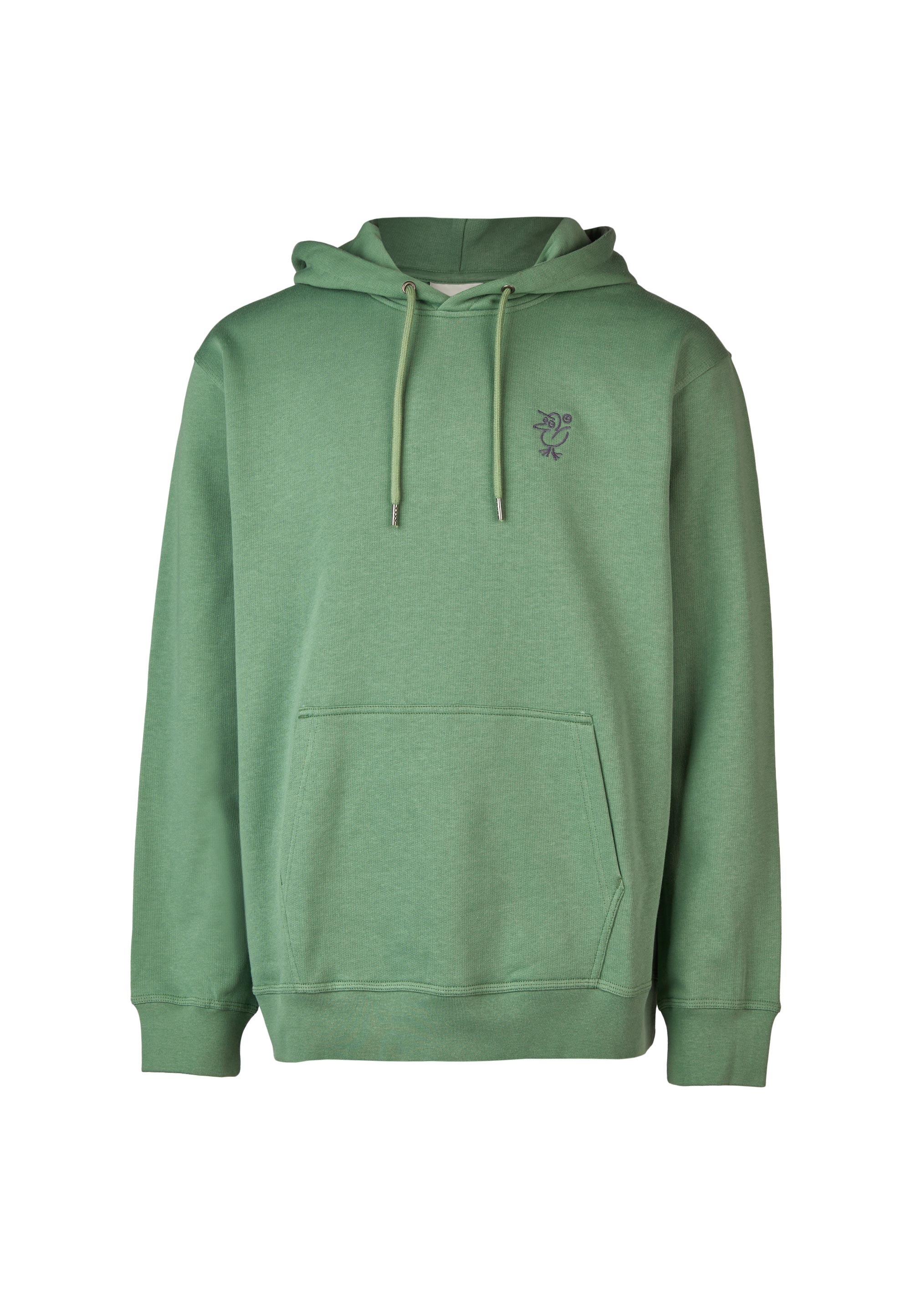 Cleptomanicx Kapuzensweatshirt »Sketch Gull«, mit toller Stickerei auf der Brust