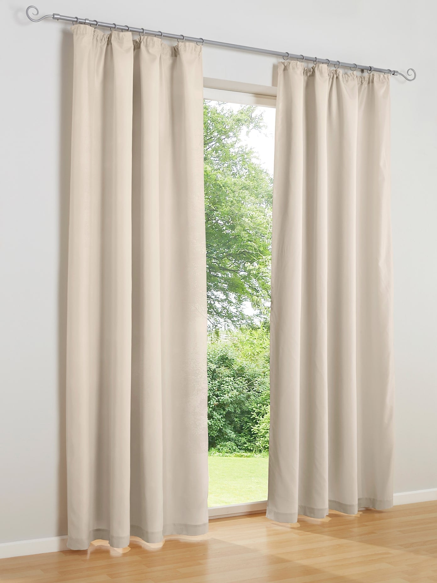 heine home Vorhang Ösen 2 tlg. günstig online kaufen