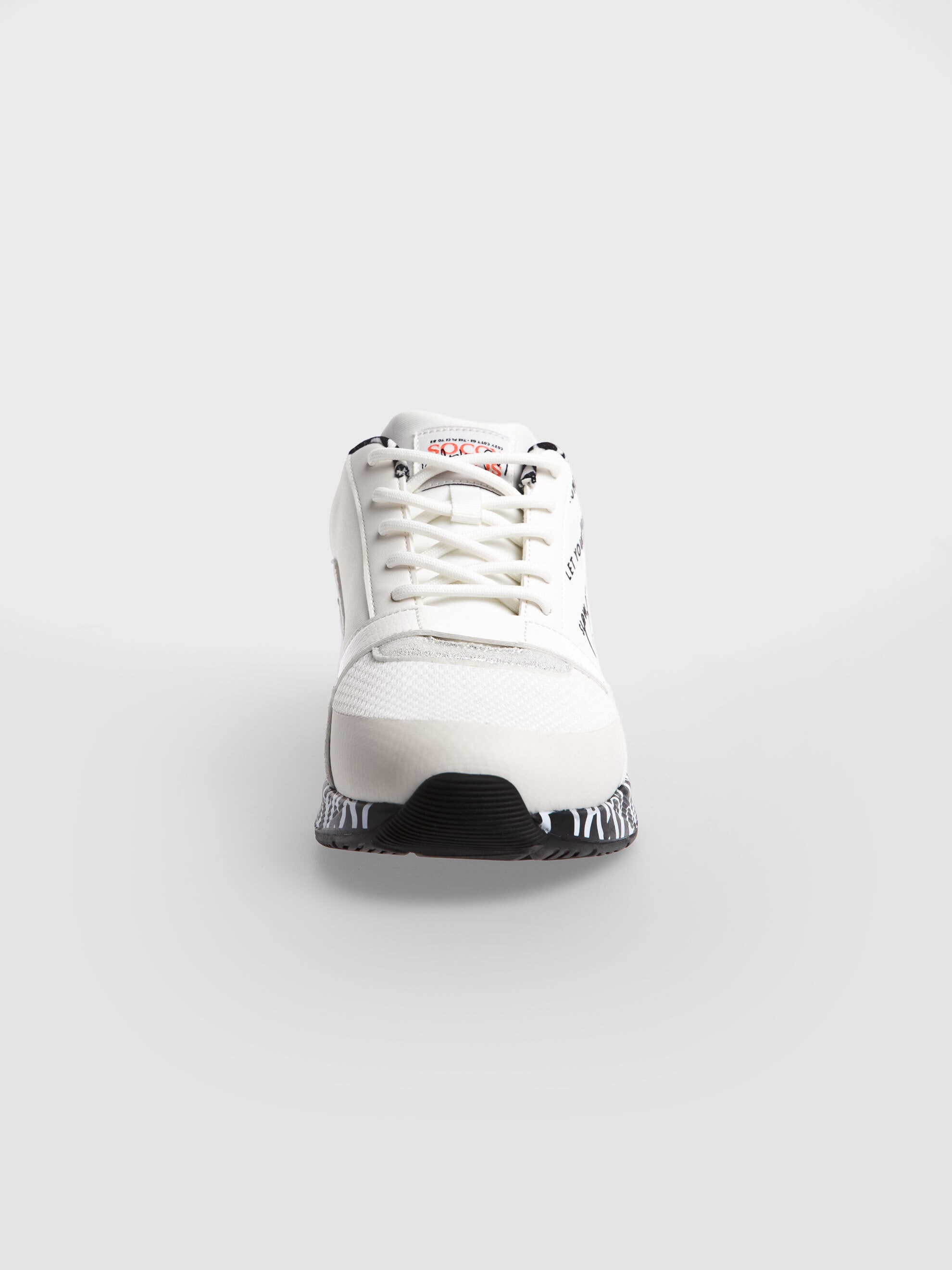SOCCX Sneaker  mit Glitter-Elementen