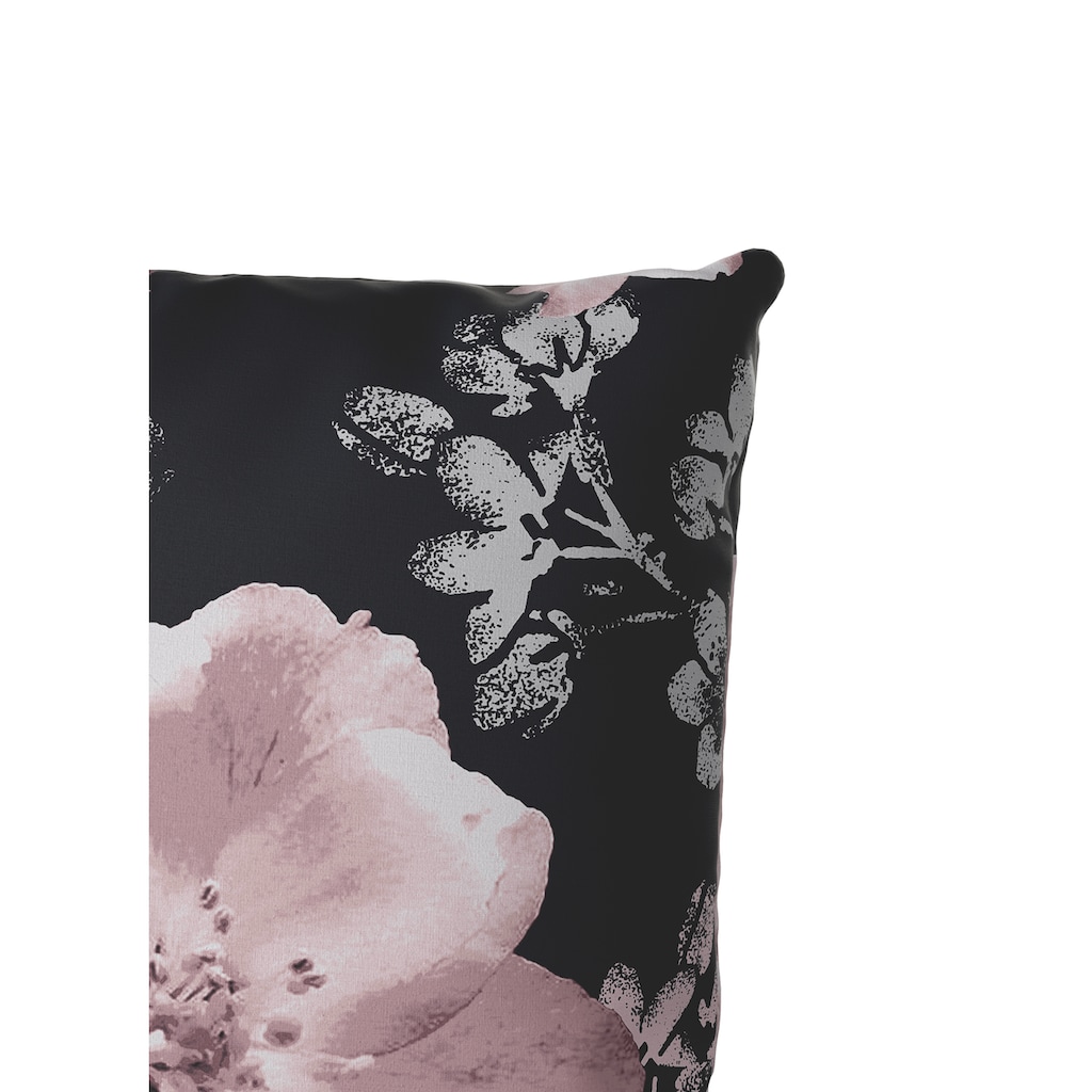 Home affaire Bettwäsche »Melina in Gr. 135x200 oder 155x220 cm«, (2 tlg.), Bettwäsche aus Baumwolle, florale Bettwäsche mit Reißverschluss