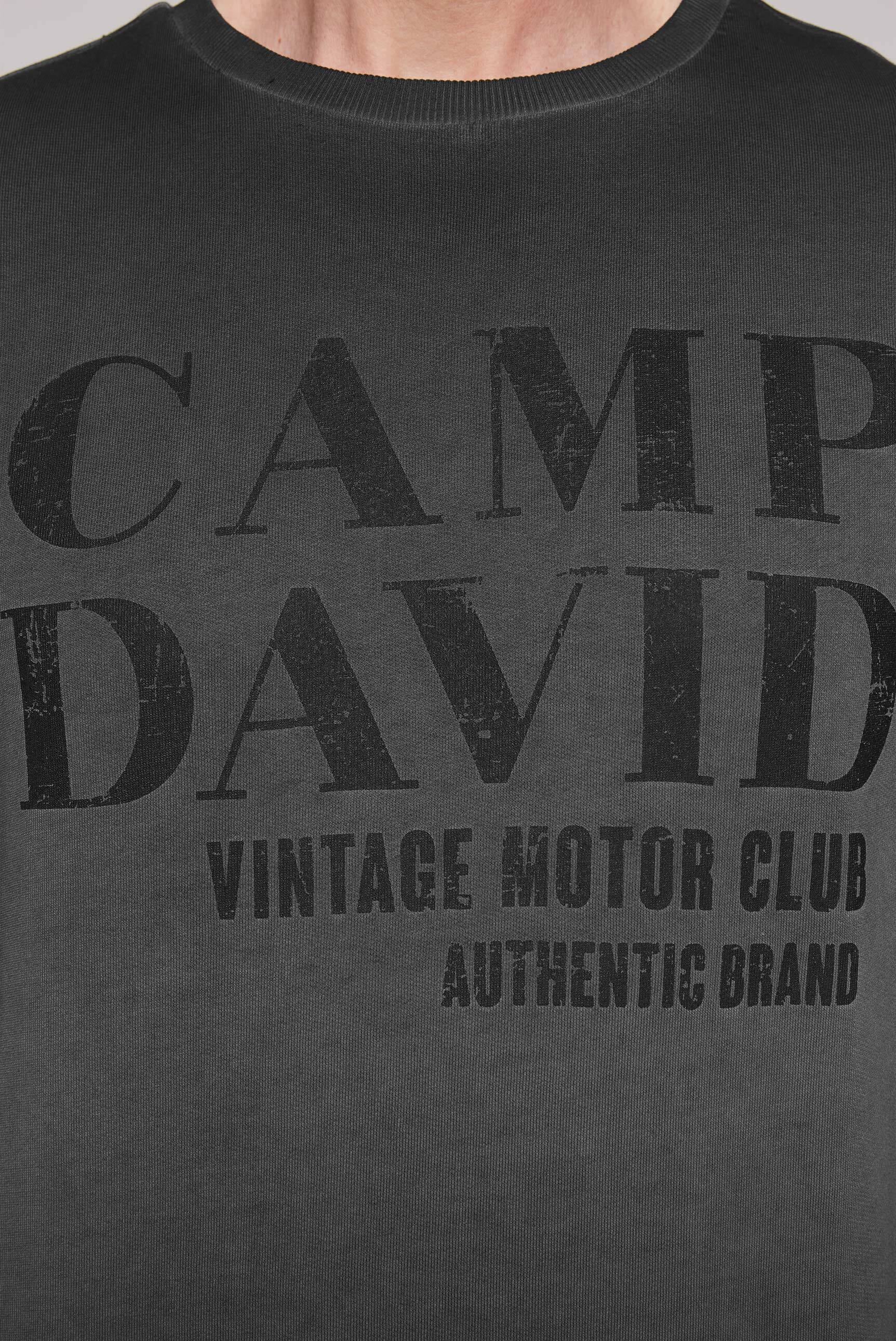 CAMP DAVID Sweater, aus Baumwolle