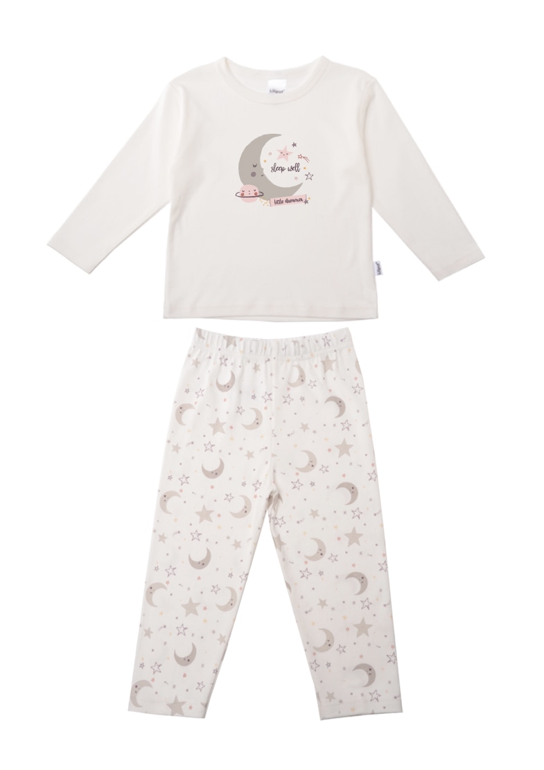 Liliput Schlafanzug mit BAUR niedlichem kaufen »Mond«, | Print
