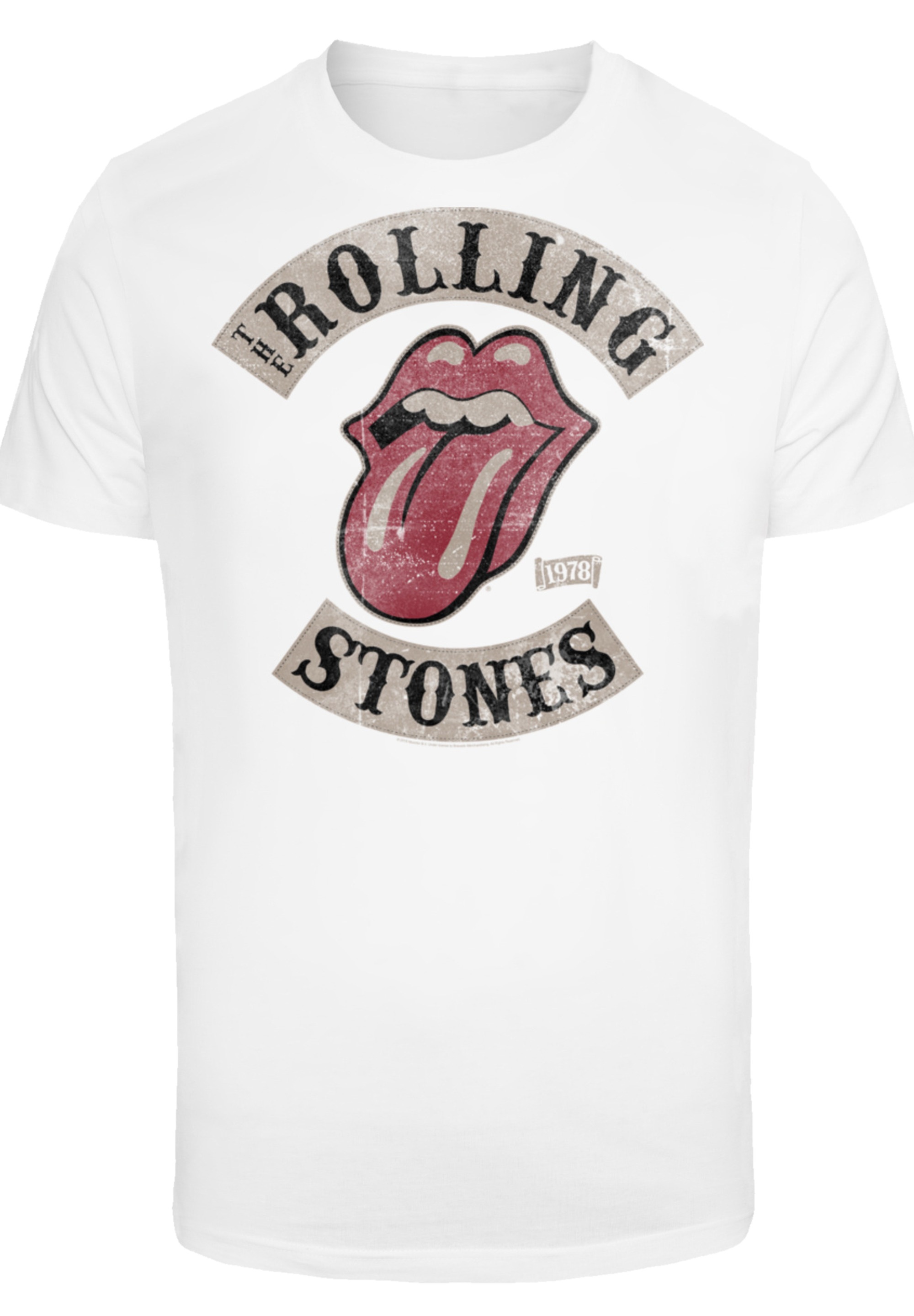 F4NT4STIC T-Shirt »The Rolling Stones Tour '78«, Premium Qualität