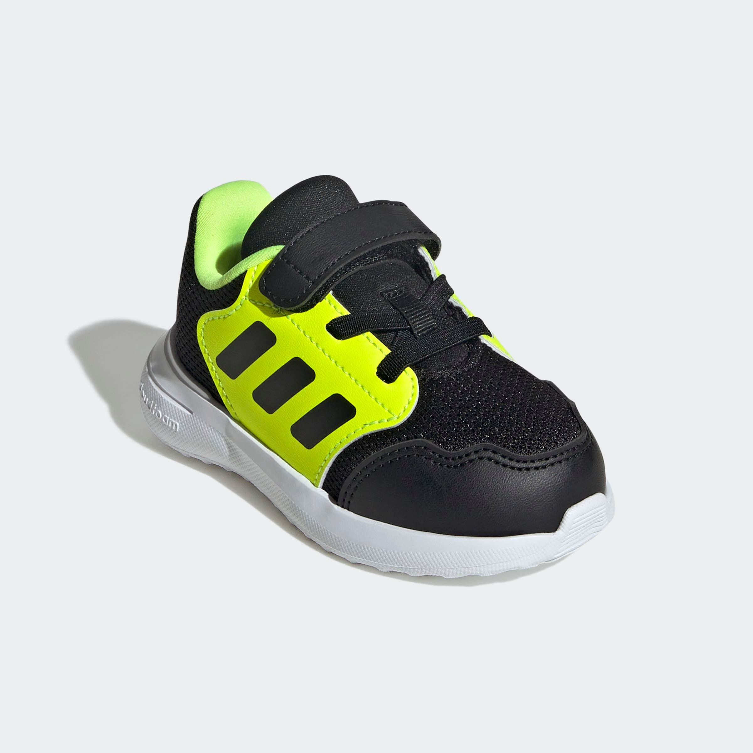 Klettschuh "TENSAUR RUN 3.0 KIDS", ADIDAS SPORTSWEAR, Gr. 23, schwarz, Synthetik, Textil, Schuhe, für Kinder