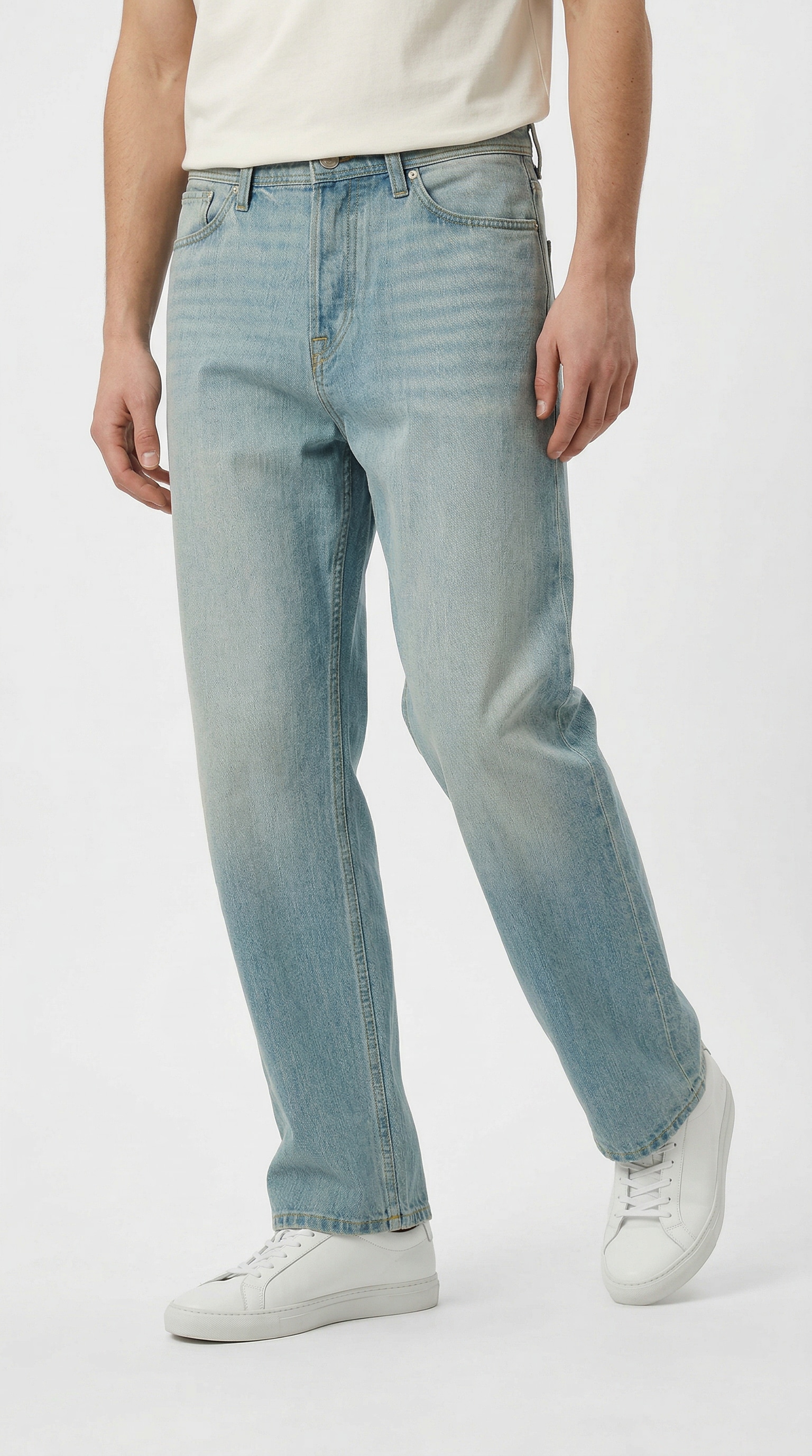 Jack & Jones Relax-fit-Jeans »JJIALEX mit cleanem Look und Taschenvielfalt« Baumwolle, relax fit